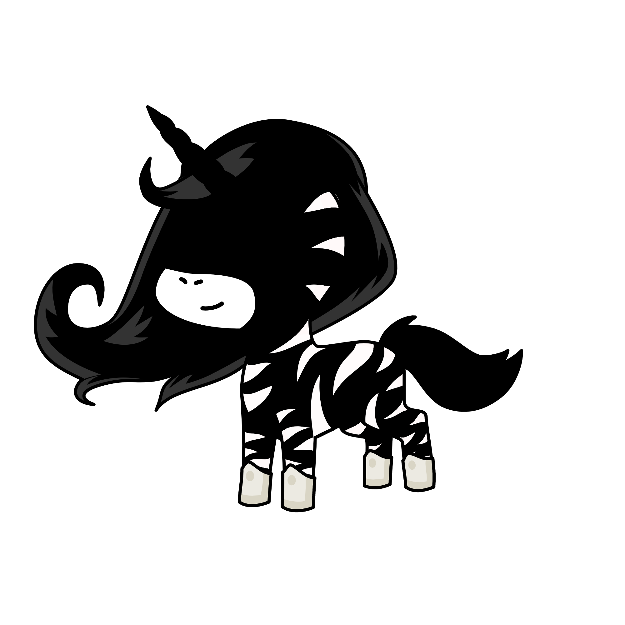 Raven, the unicorn