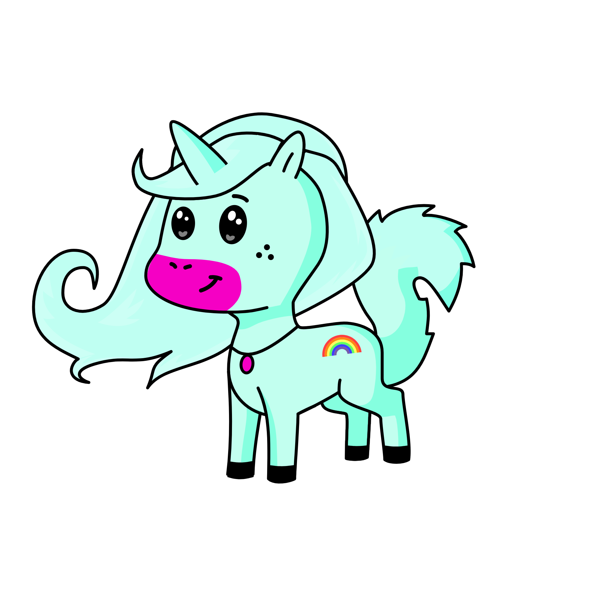 Snowflake, the unicorn