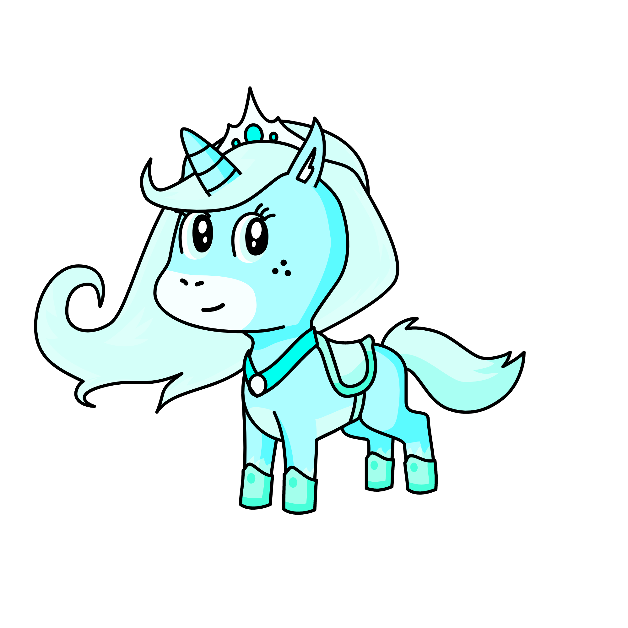 moon, the unicorn