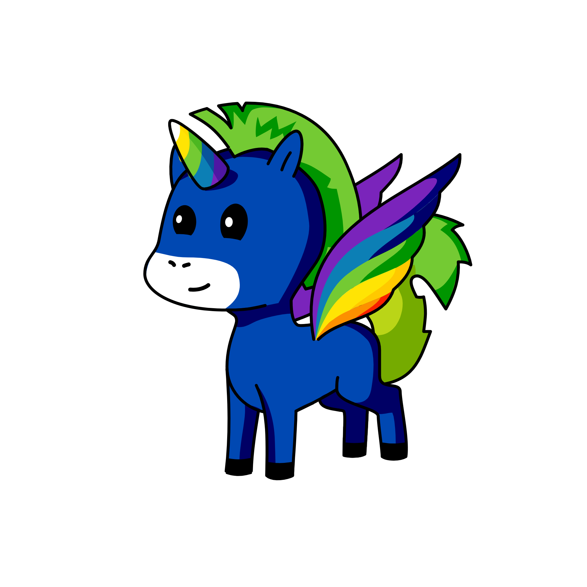 hi, the unicorn