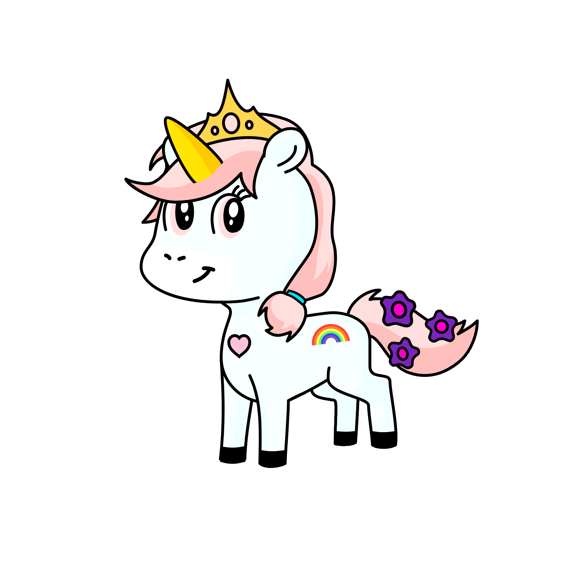 Melody CEO Of Rainbows and Unicorns, the unicorn