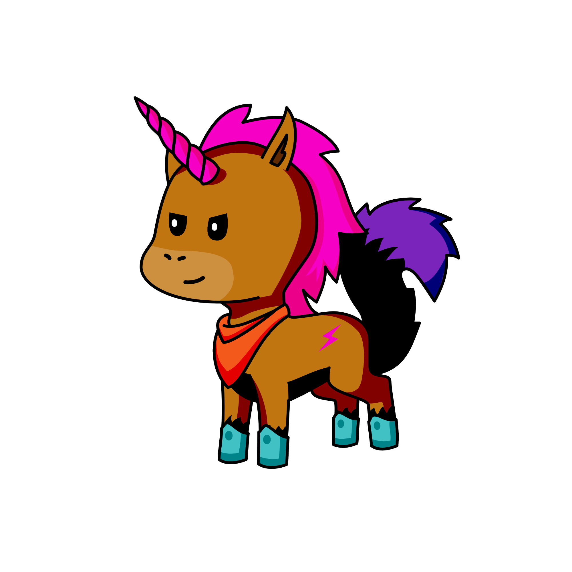 Cat , the unicorn