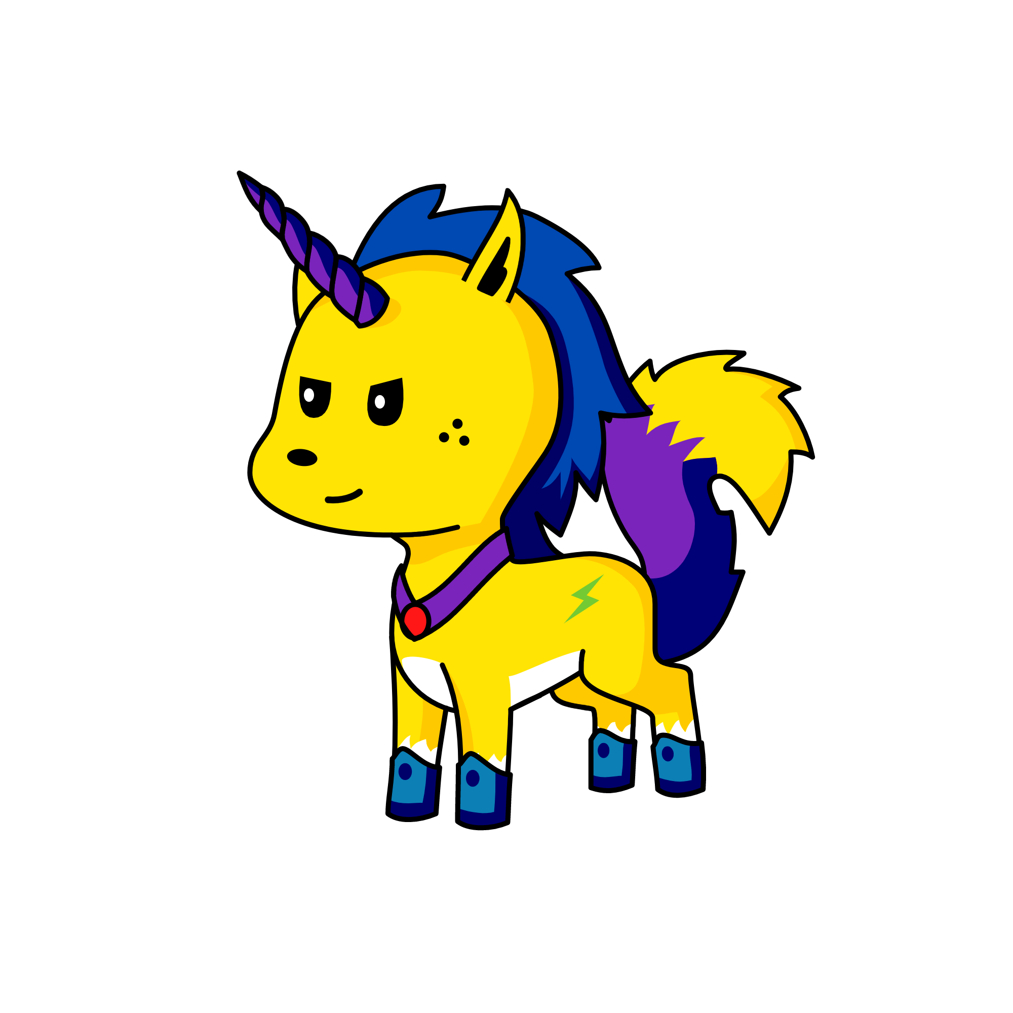 Cat 2!!, the unicorn