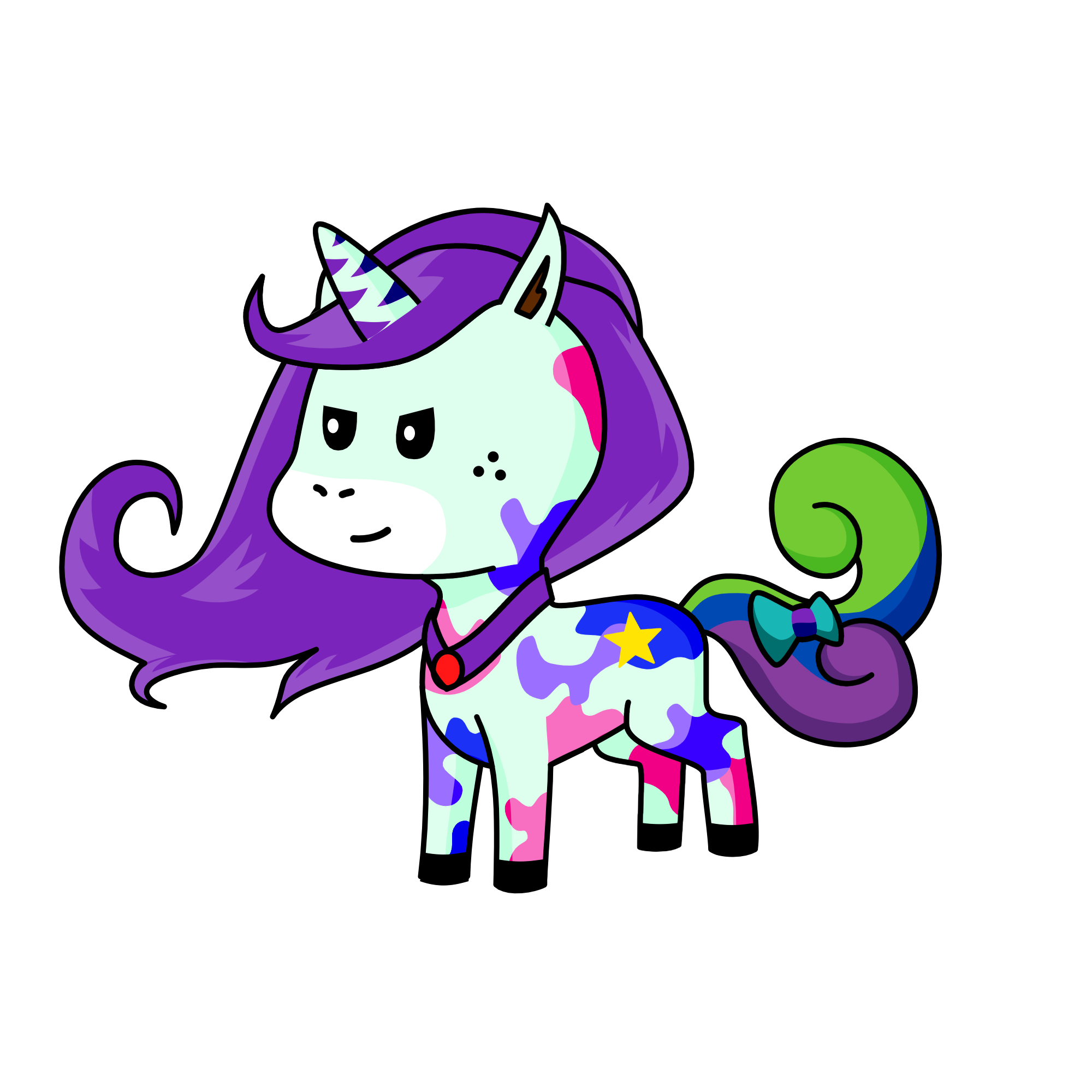 Dreamy , the unicorn