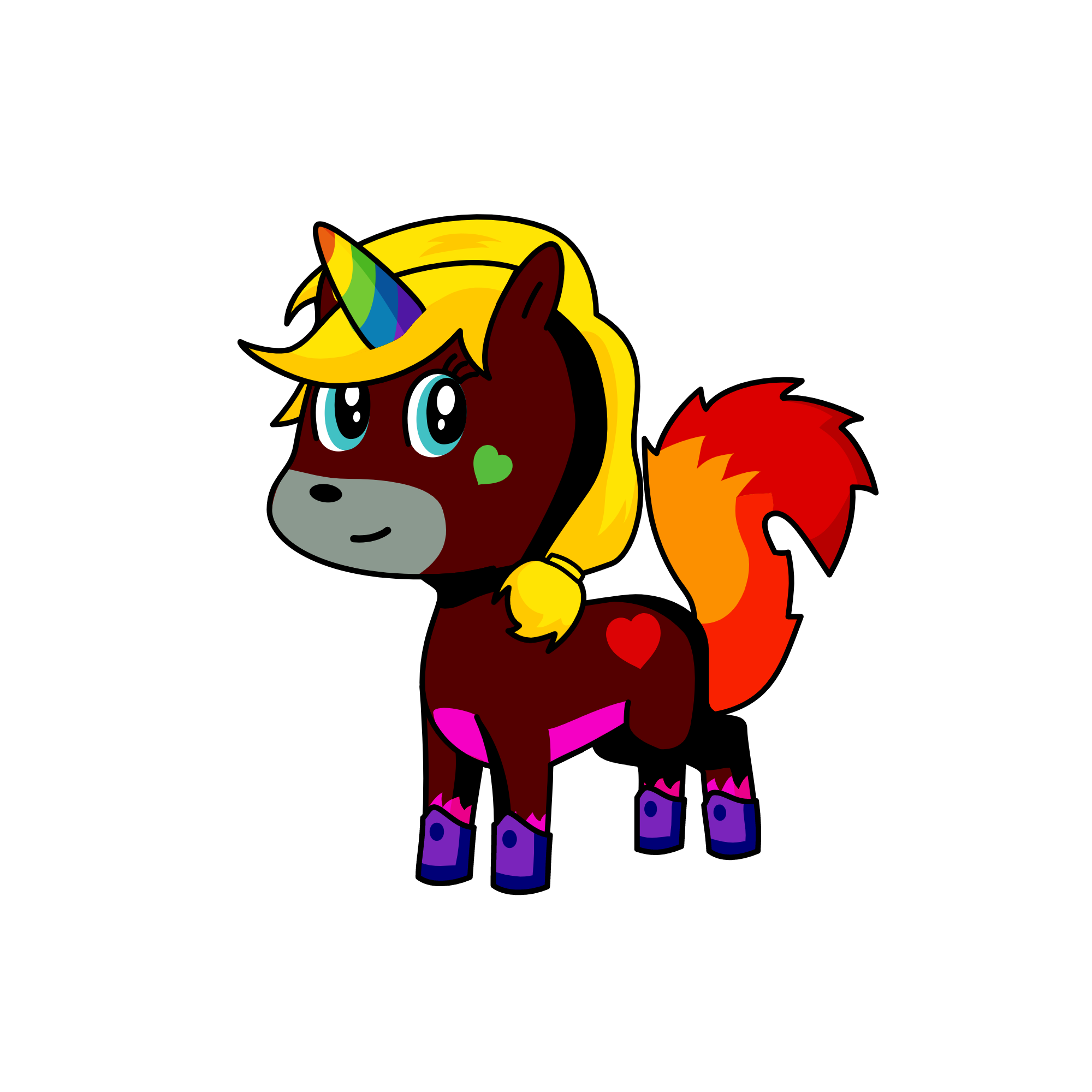 Rainbow princessππππππππππππππππππππππππππππππππππππππππππ΄, the unicorn