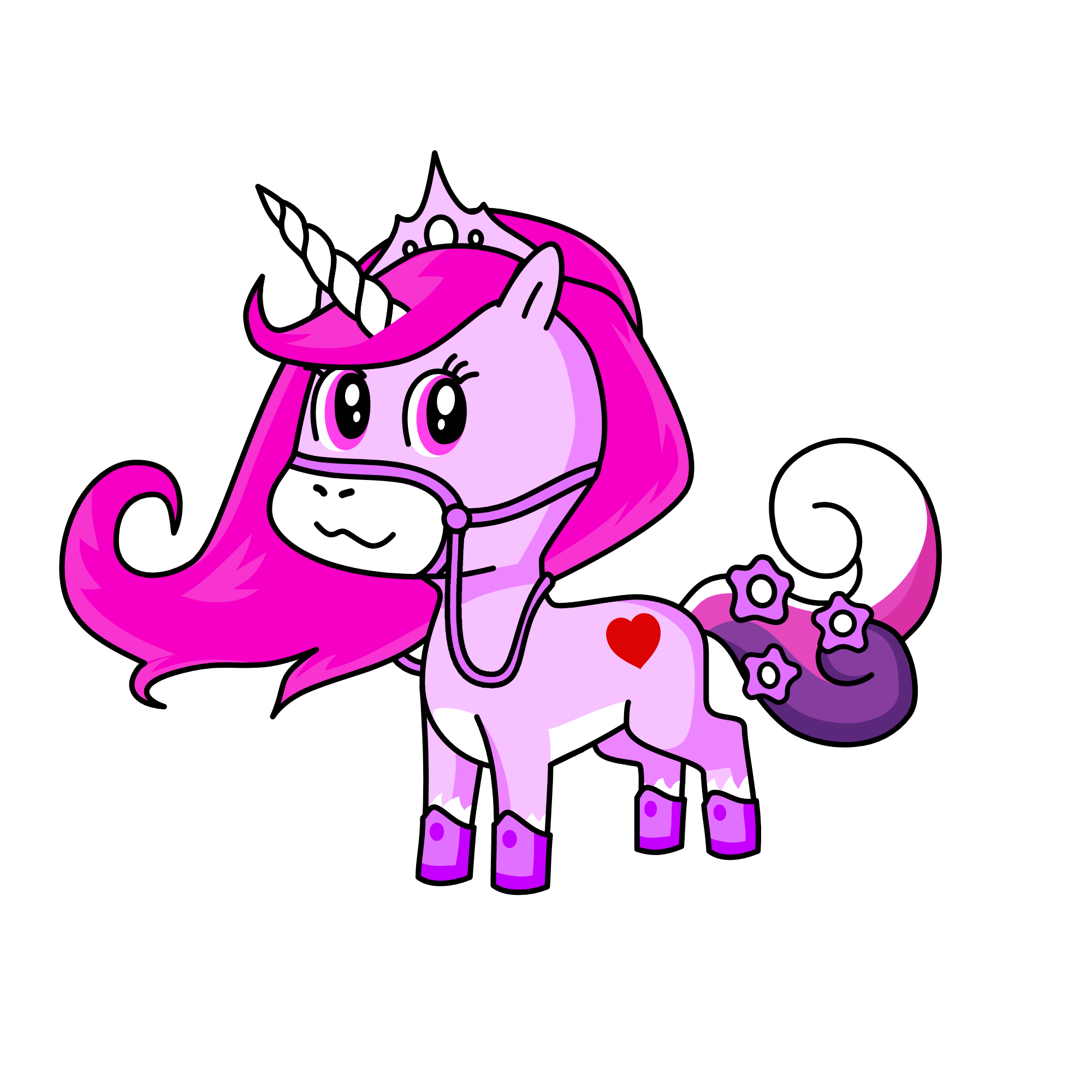 princess, the unicorn