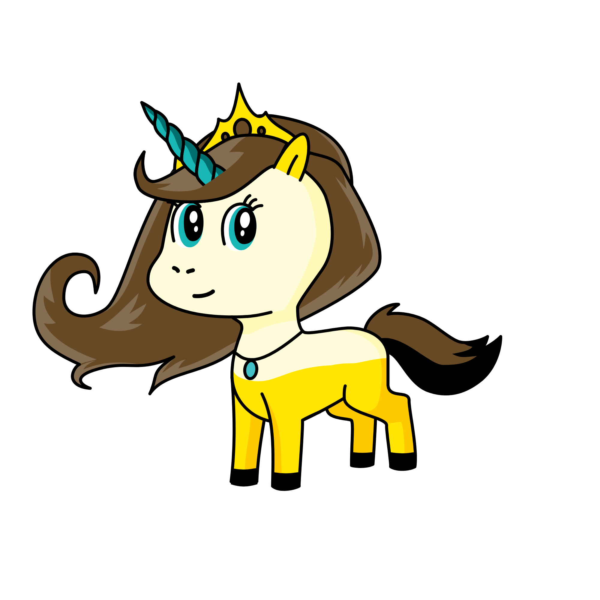 Iza, the unicorn