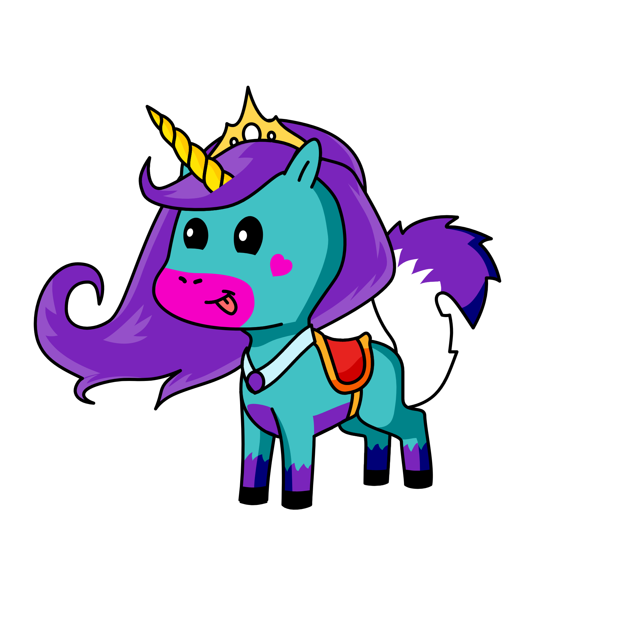 Princess Unicorn, the unicorn