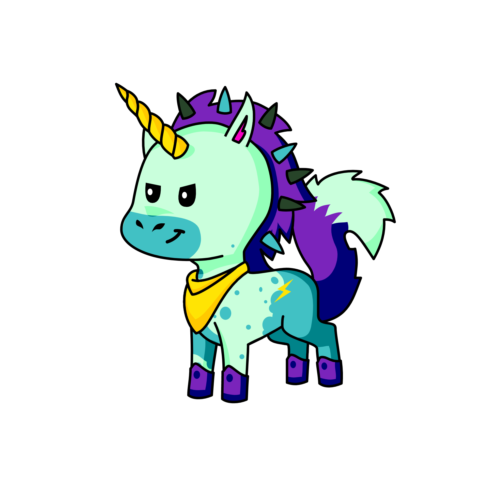 Super Unicorn, the unicorn