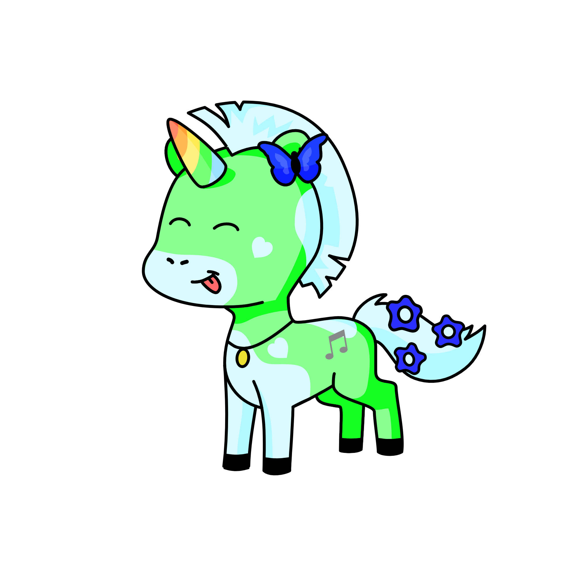midenight, the unicorn