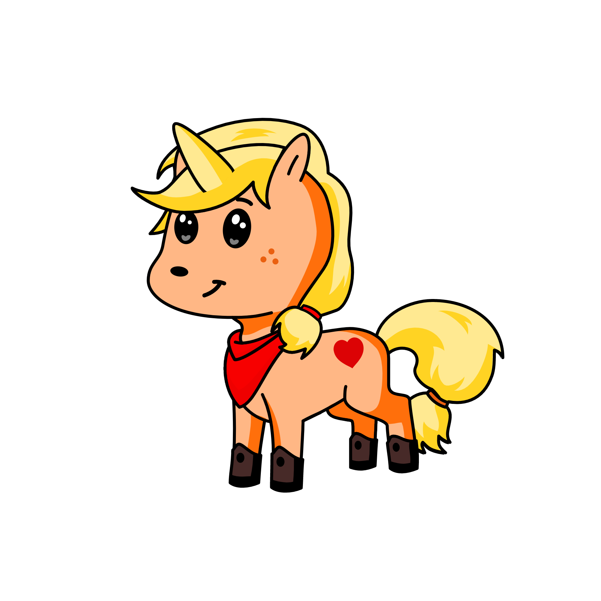 Apple jack, the unicorn