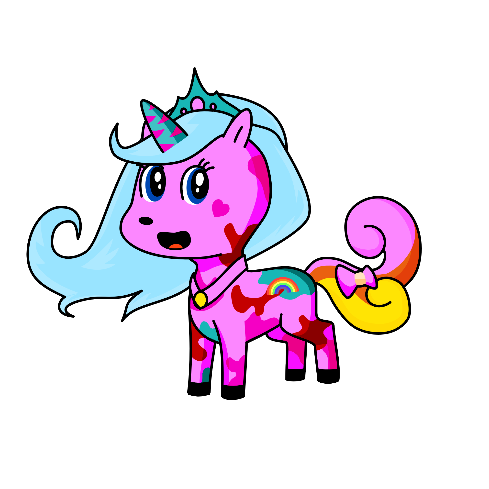 Love, the unicorn