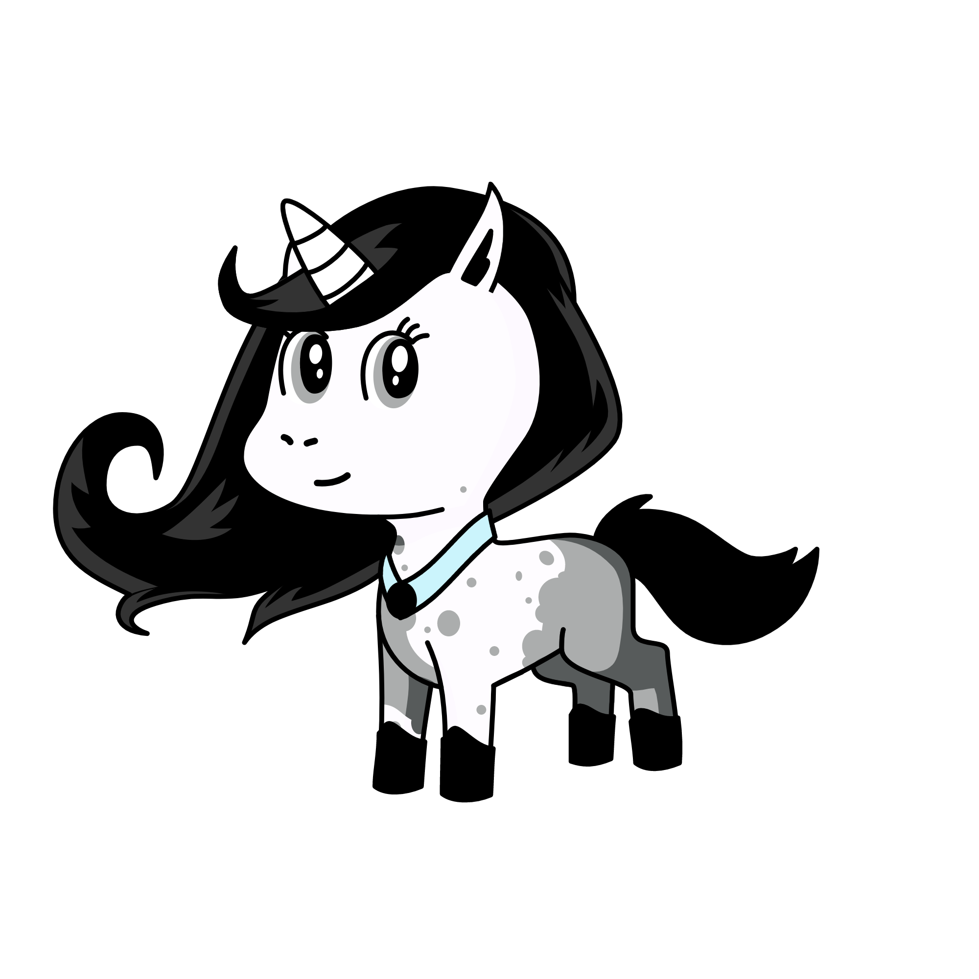 Midnight, the unicorn