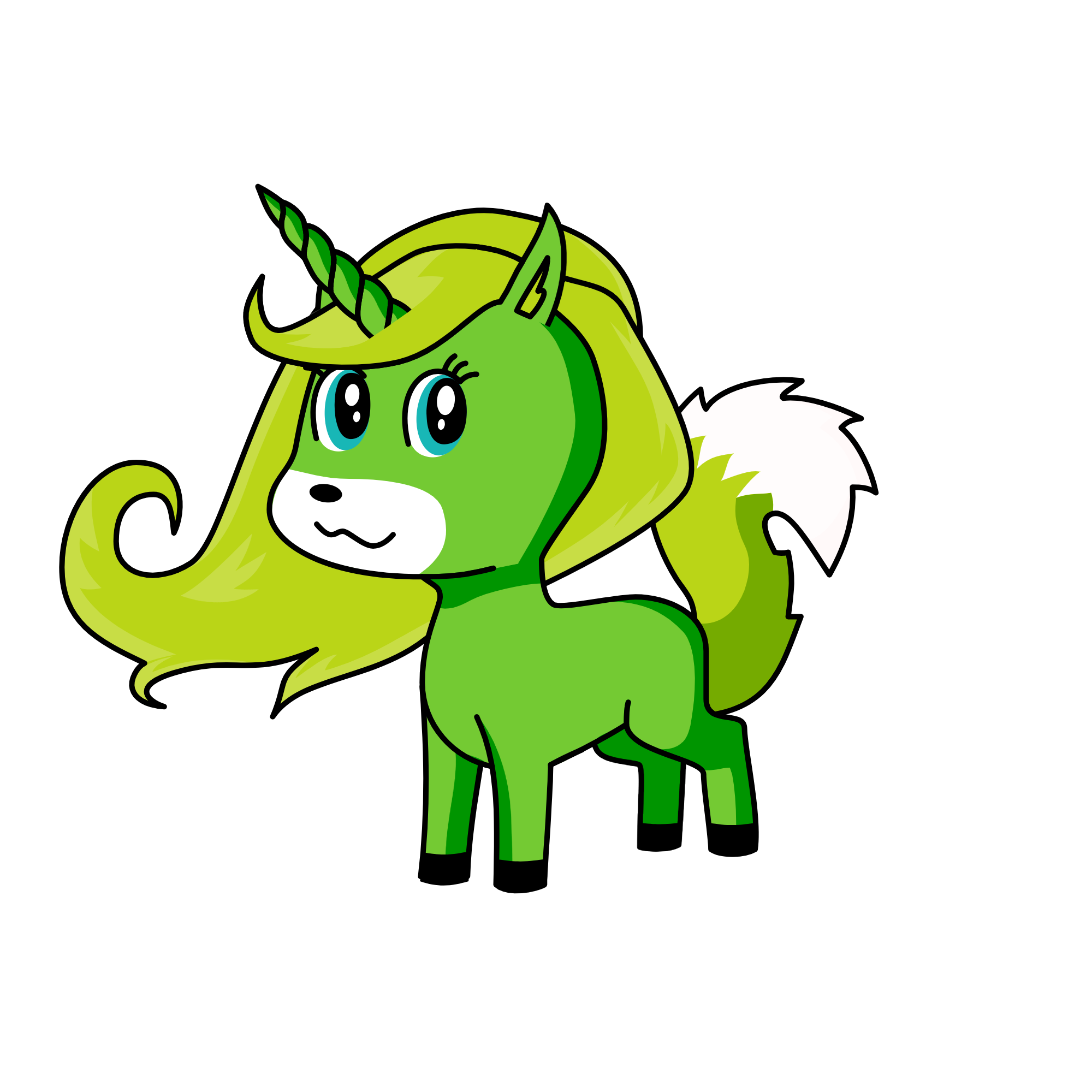 summer, the unicorn