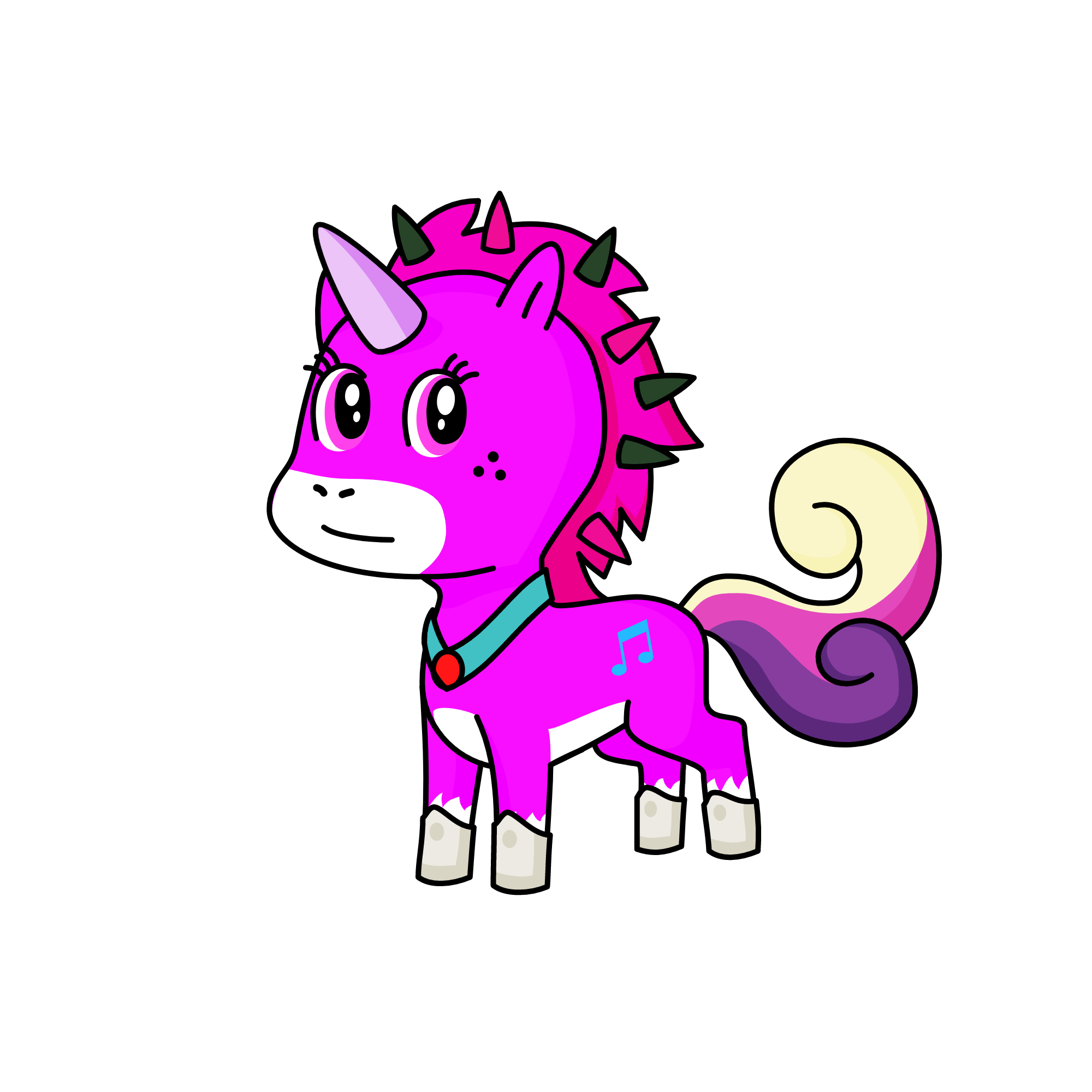 rainbow, the unicorn
