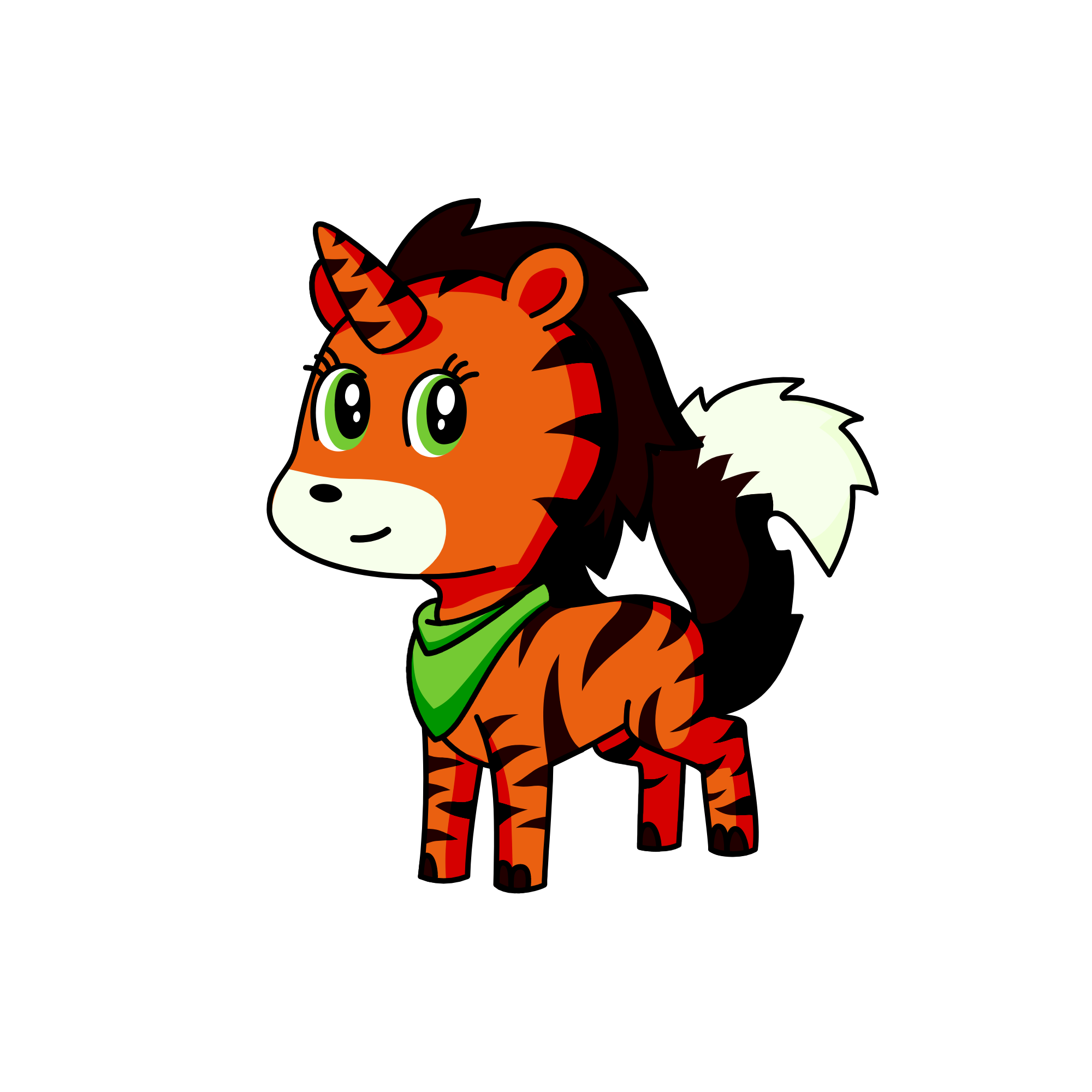 Tigress, the unicorn