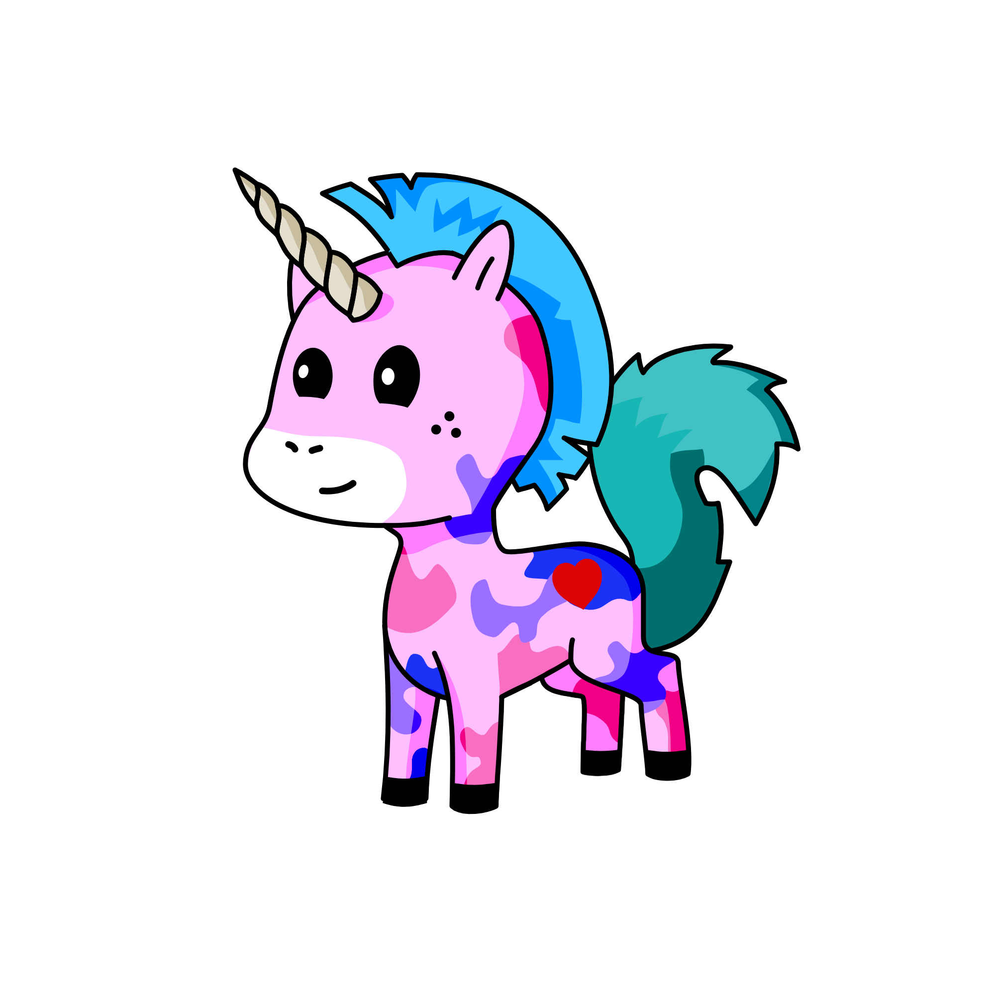 lililililiiiiiui, the unicorn