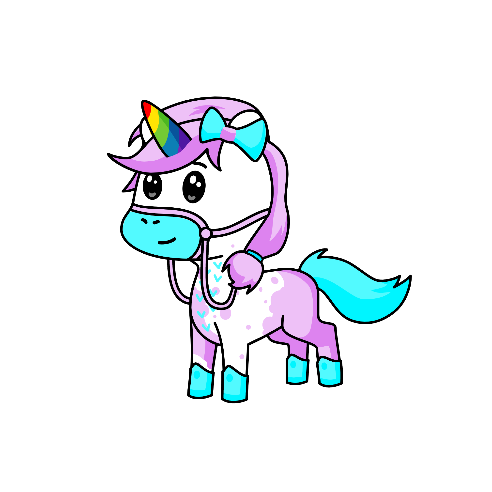 baby cottonn, the unicorn