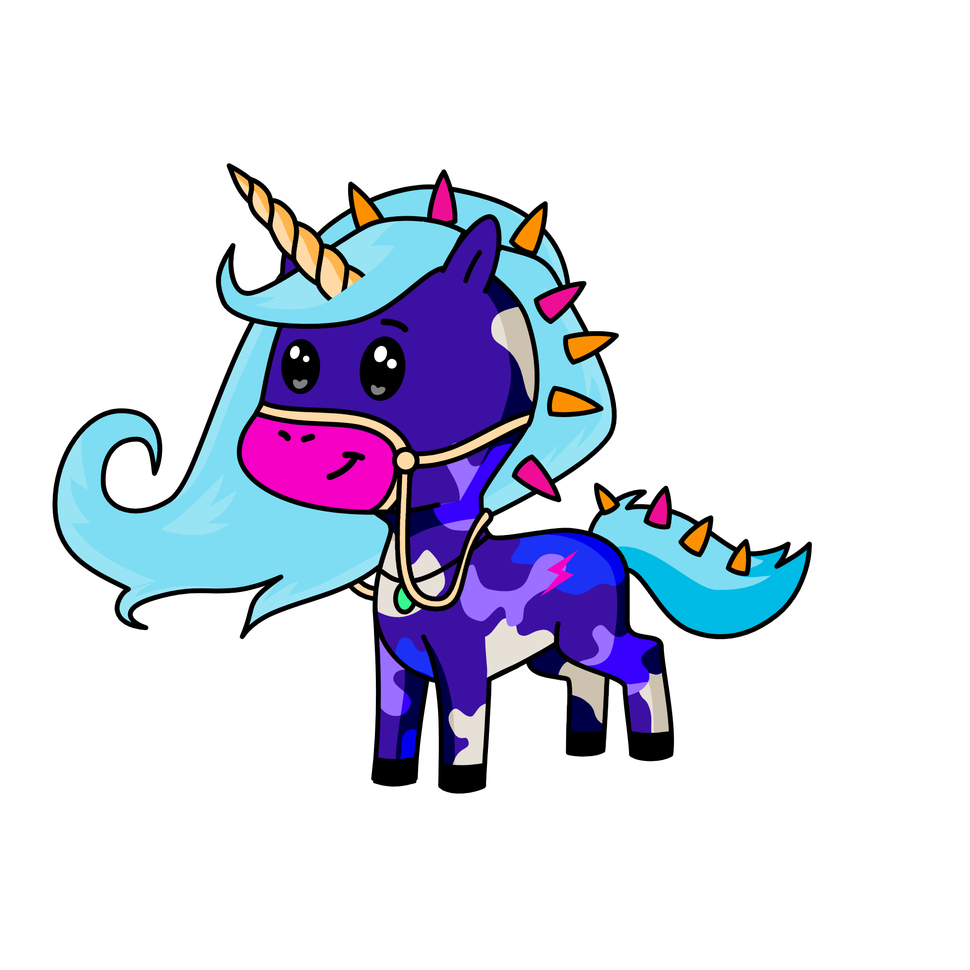 Tuffy, the unicorn