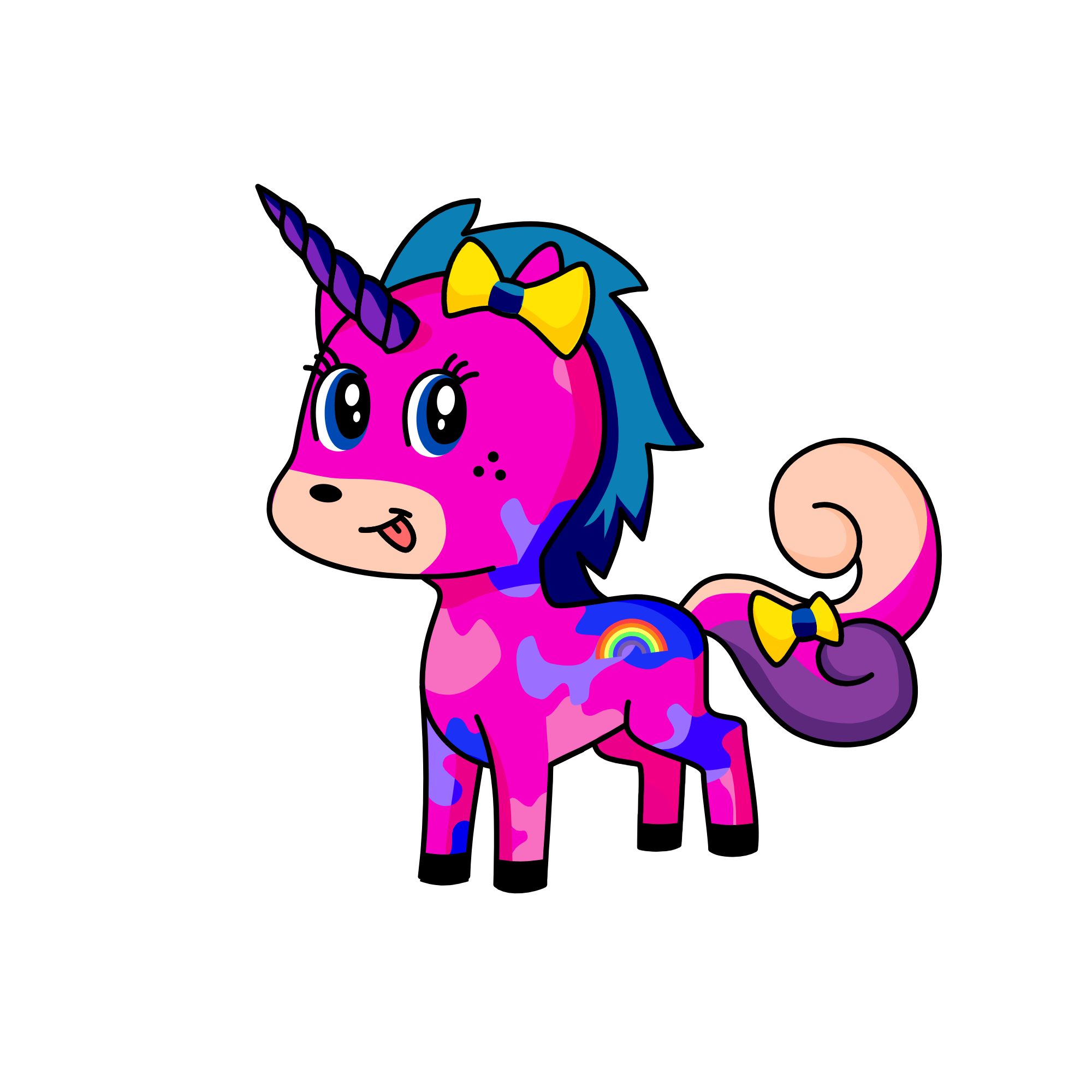 butter bee, the unicorn