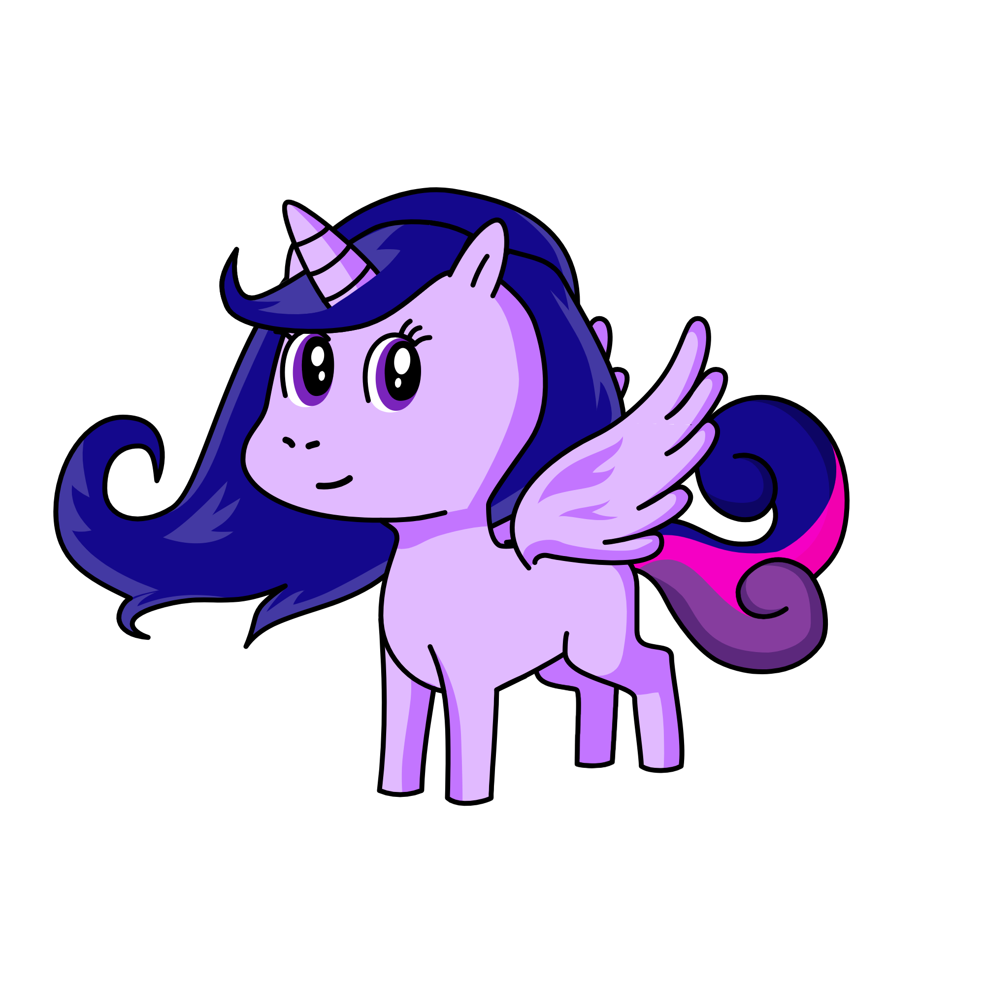 Twilight Sparkle, the unicorn