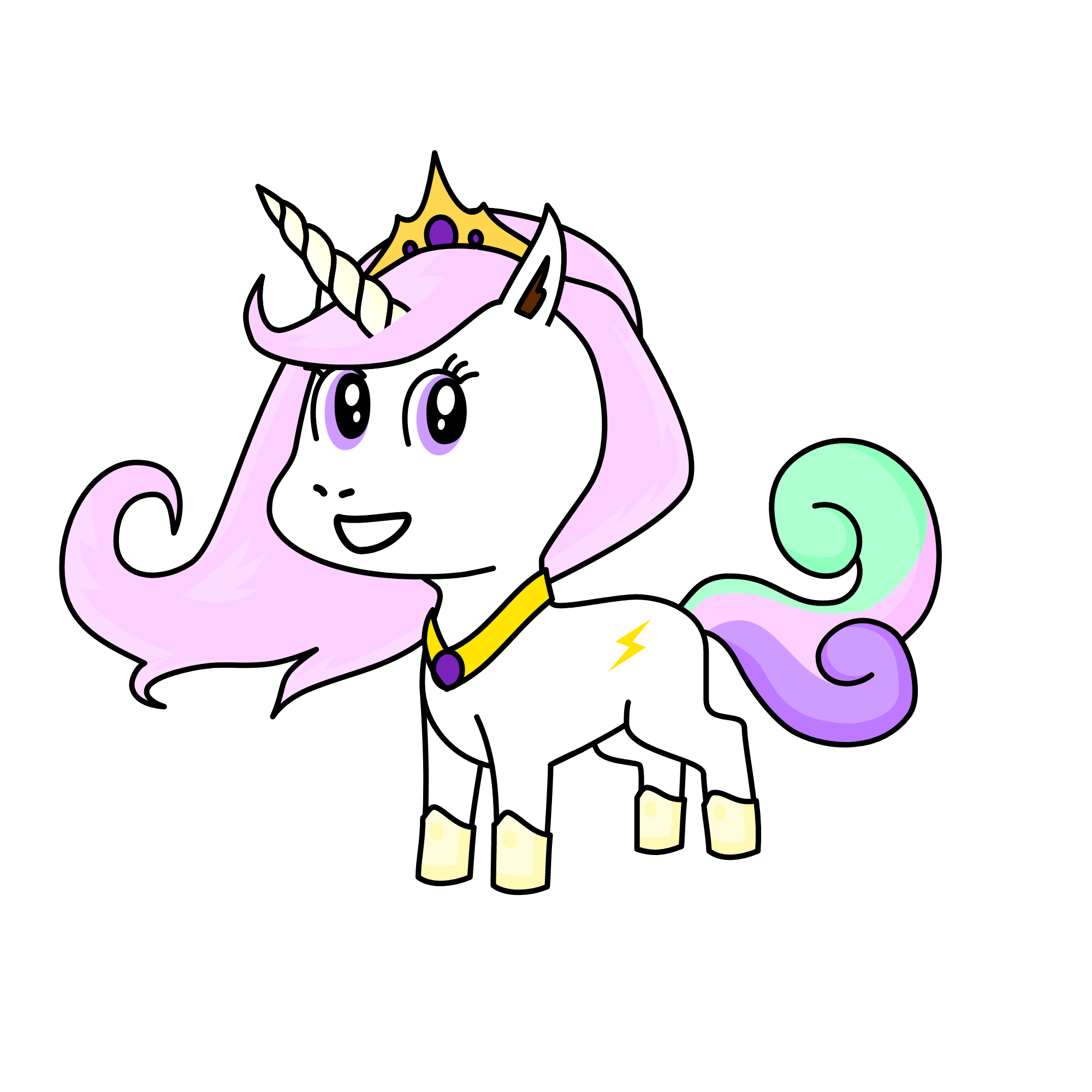 celestia, the unicorn