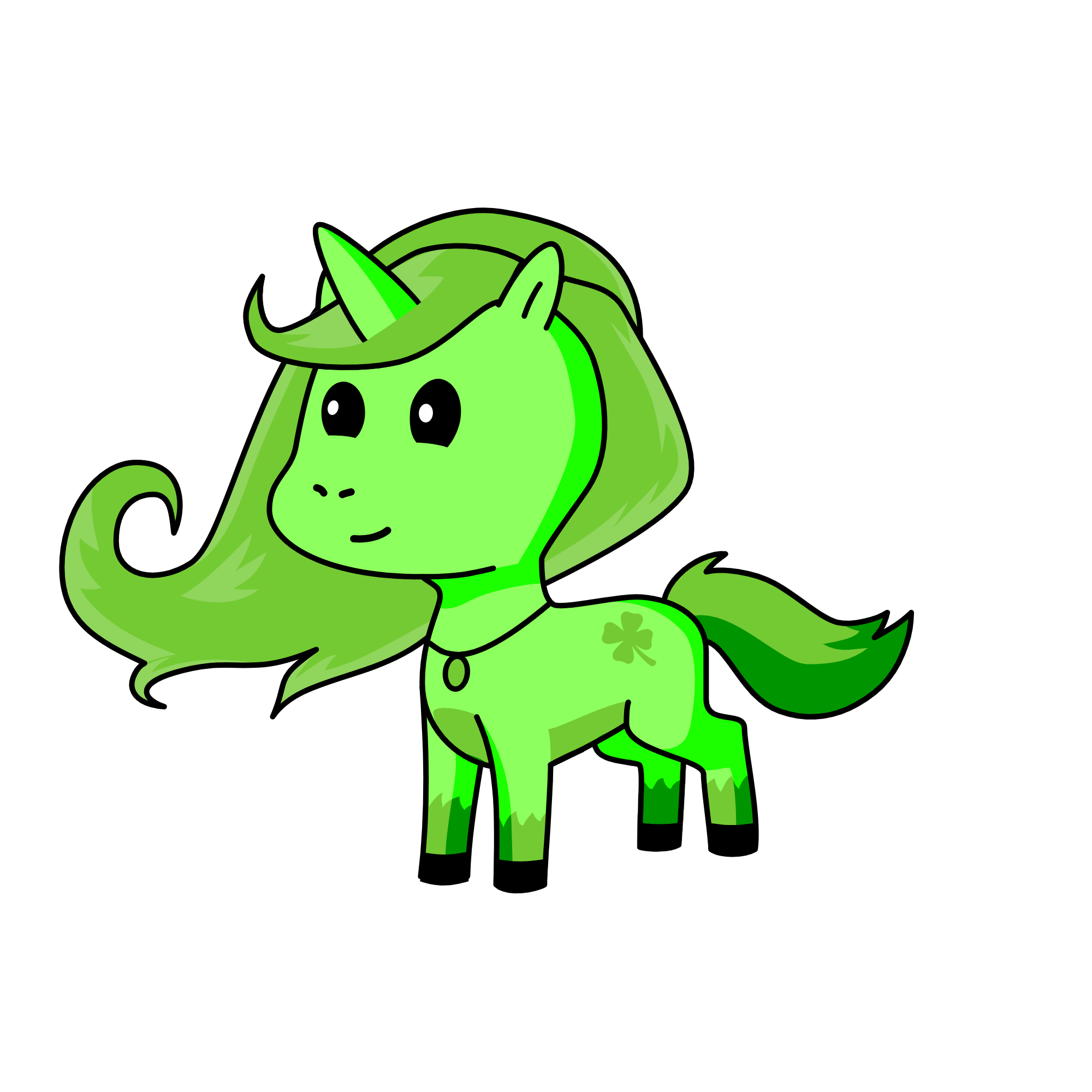 lucky, the unicorn