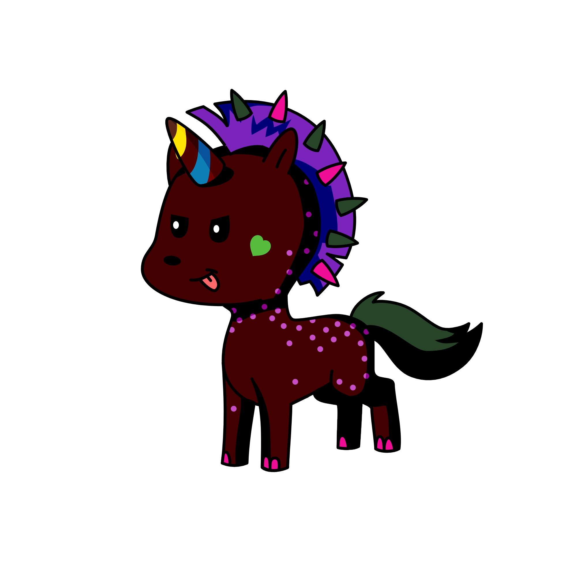 poop, the unicorn