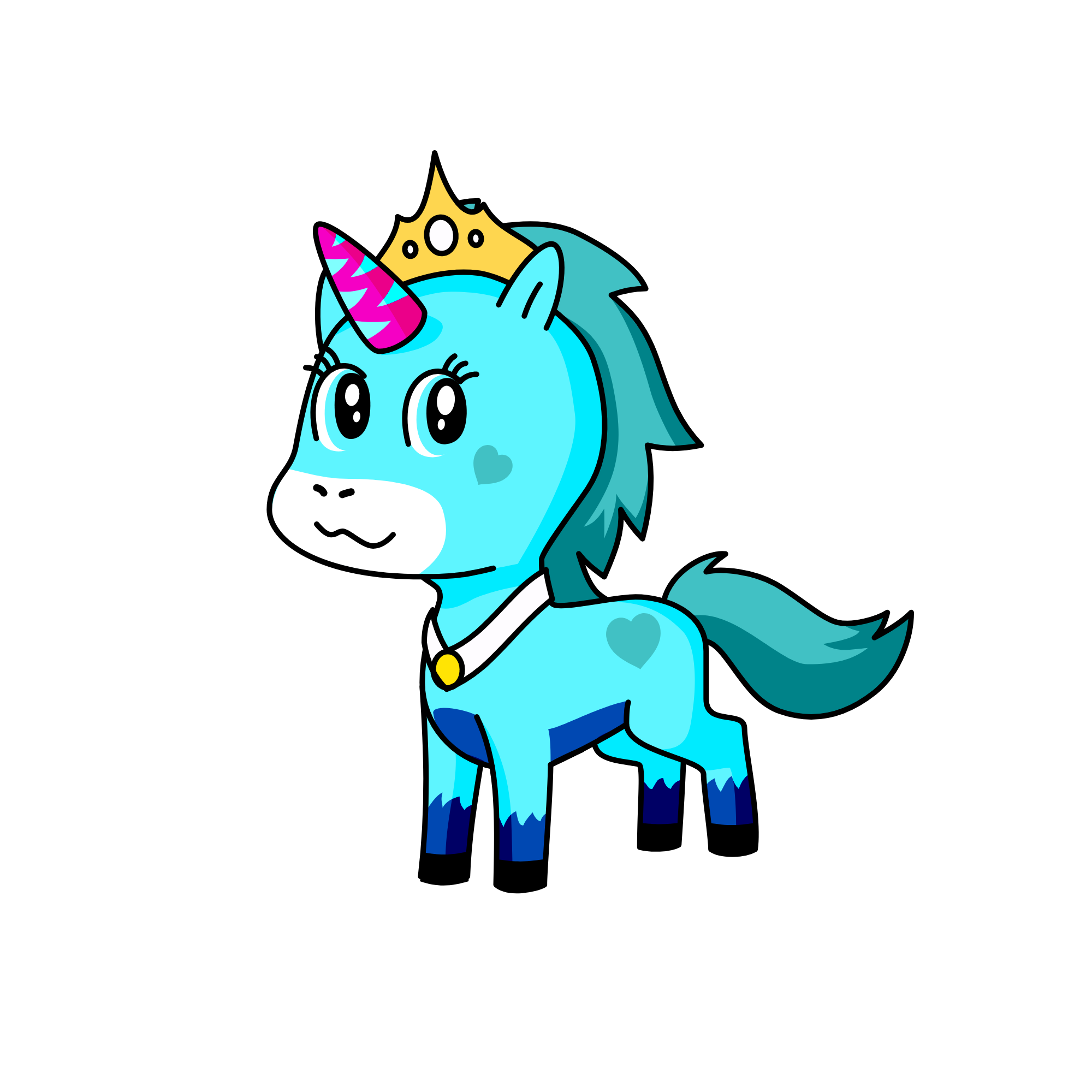 Icey, the unicorn