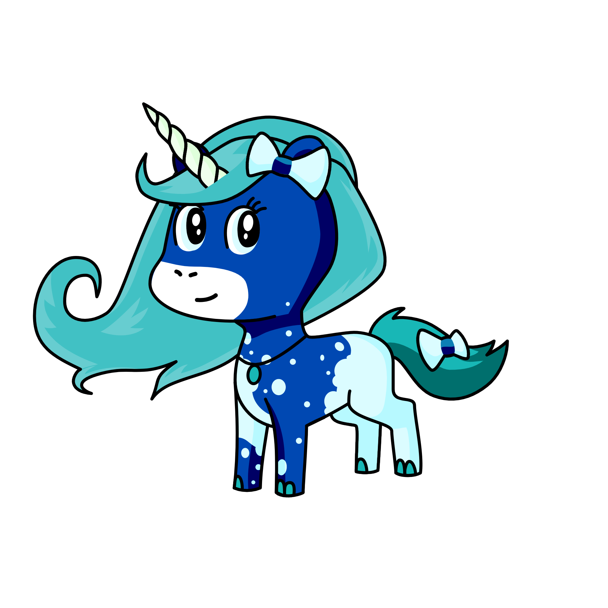 icy, the unicorn