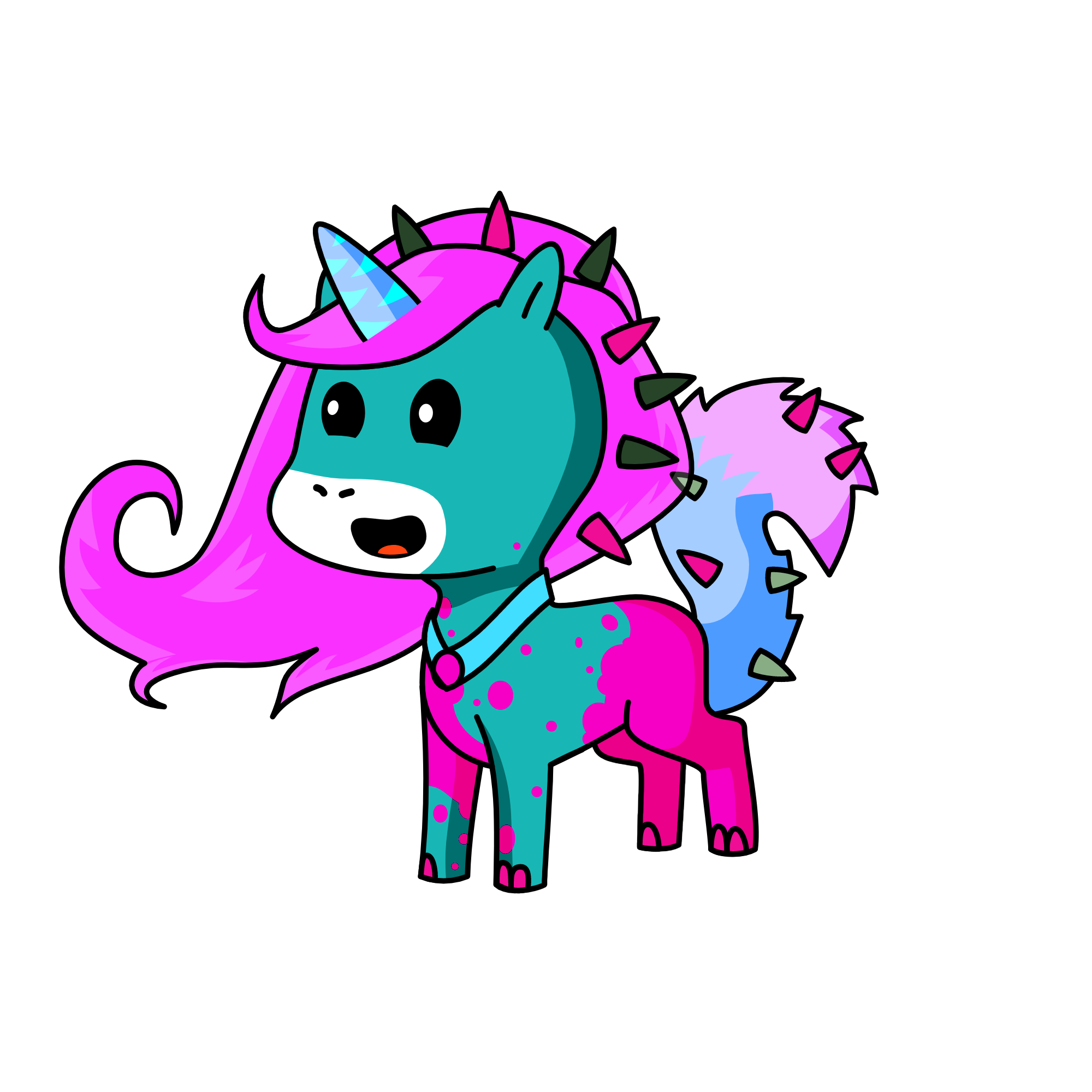 Unisaure, the unicorn