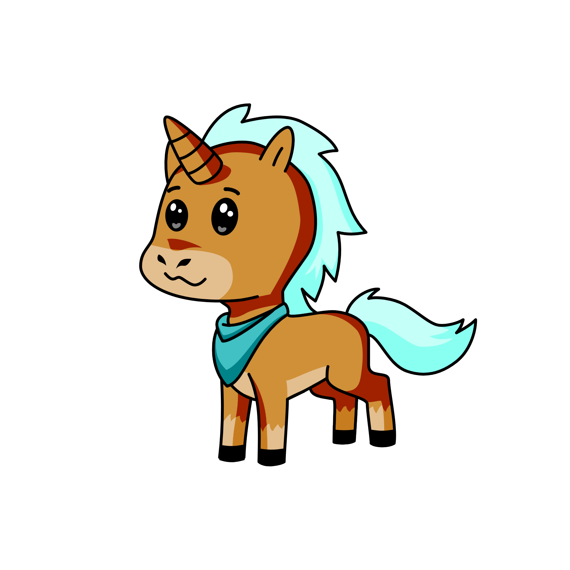 Amber Sword, the unicorn