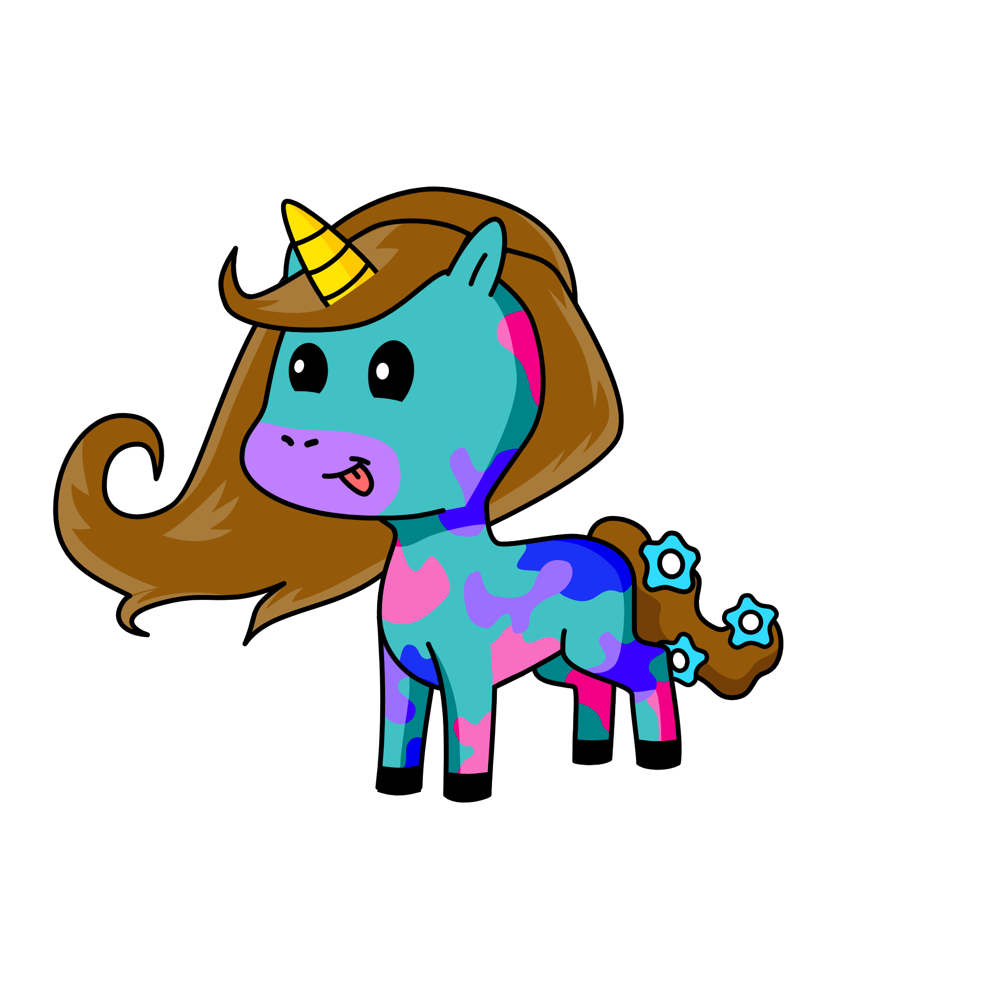Mommmy, the unicorn