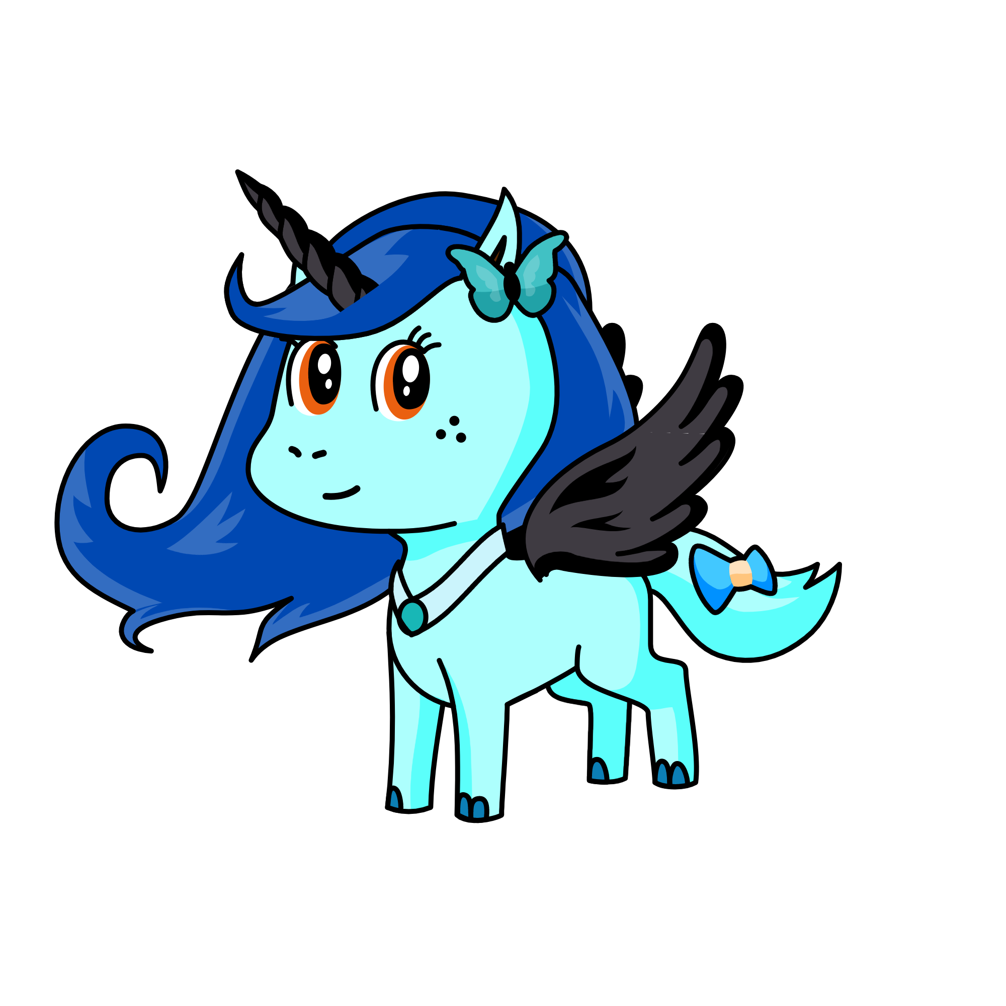 fluffy, the unicorn