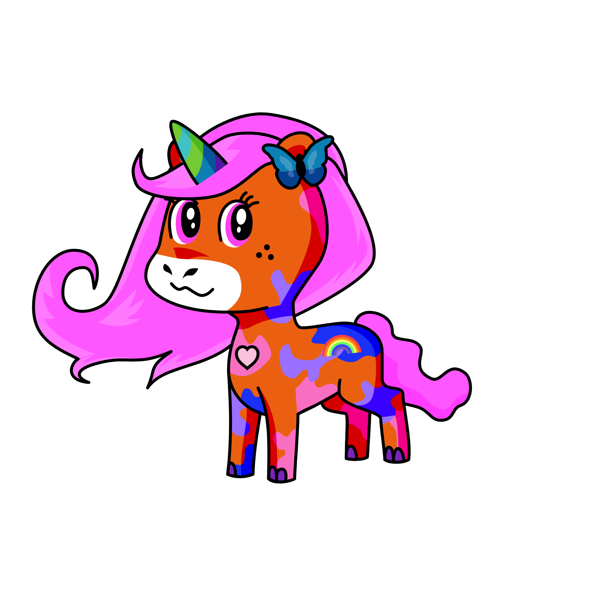 My special unicorn, the unicorn