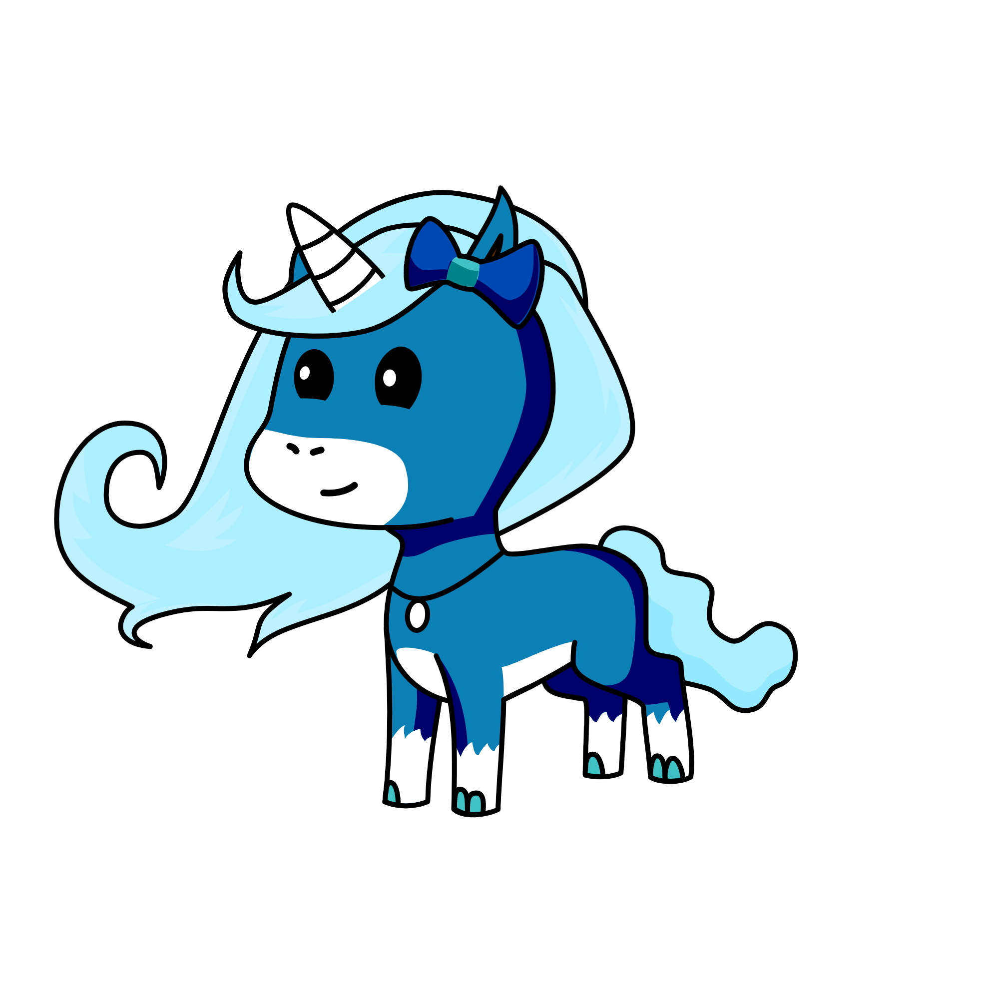 Crisp, the unicorn