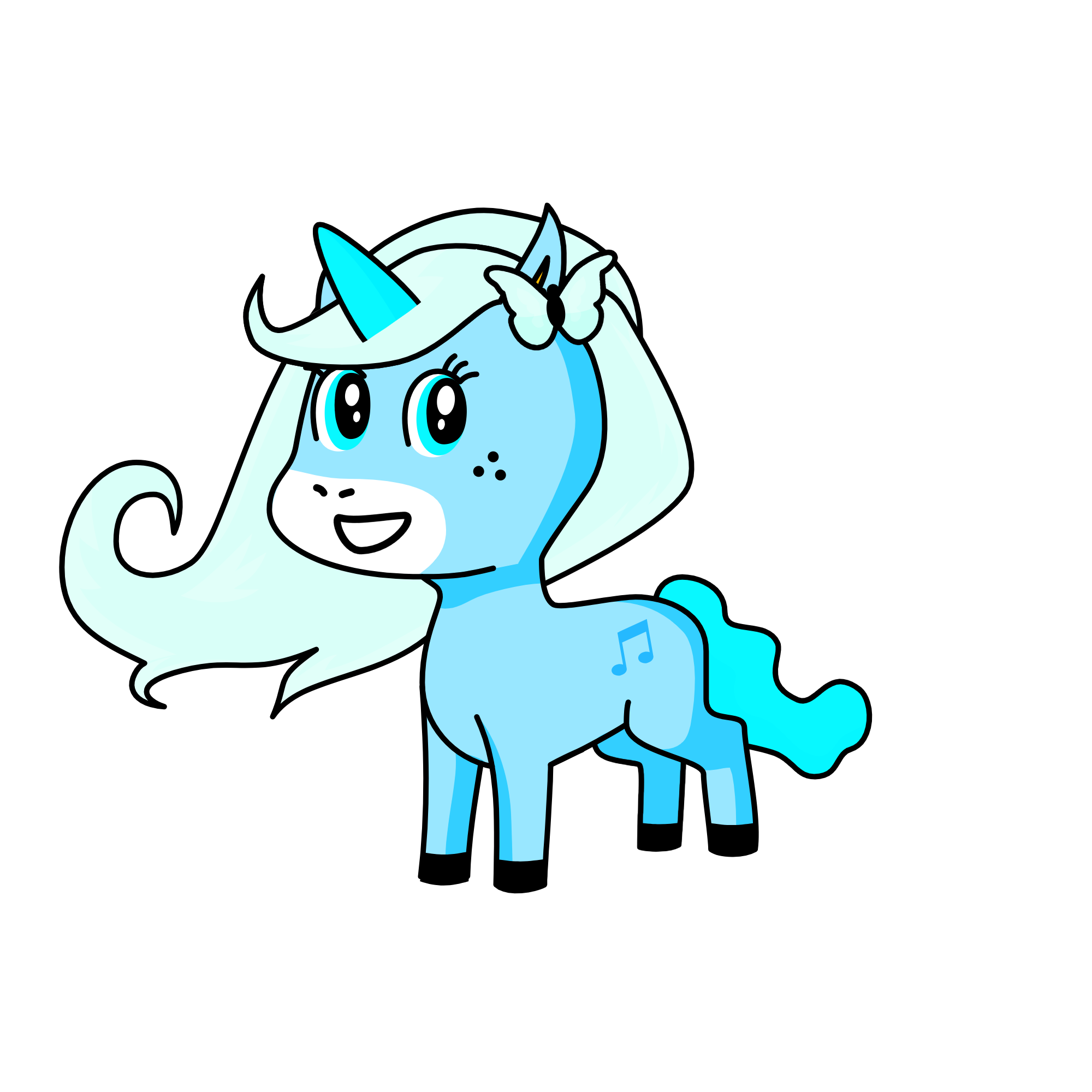sky, the unicorn