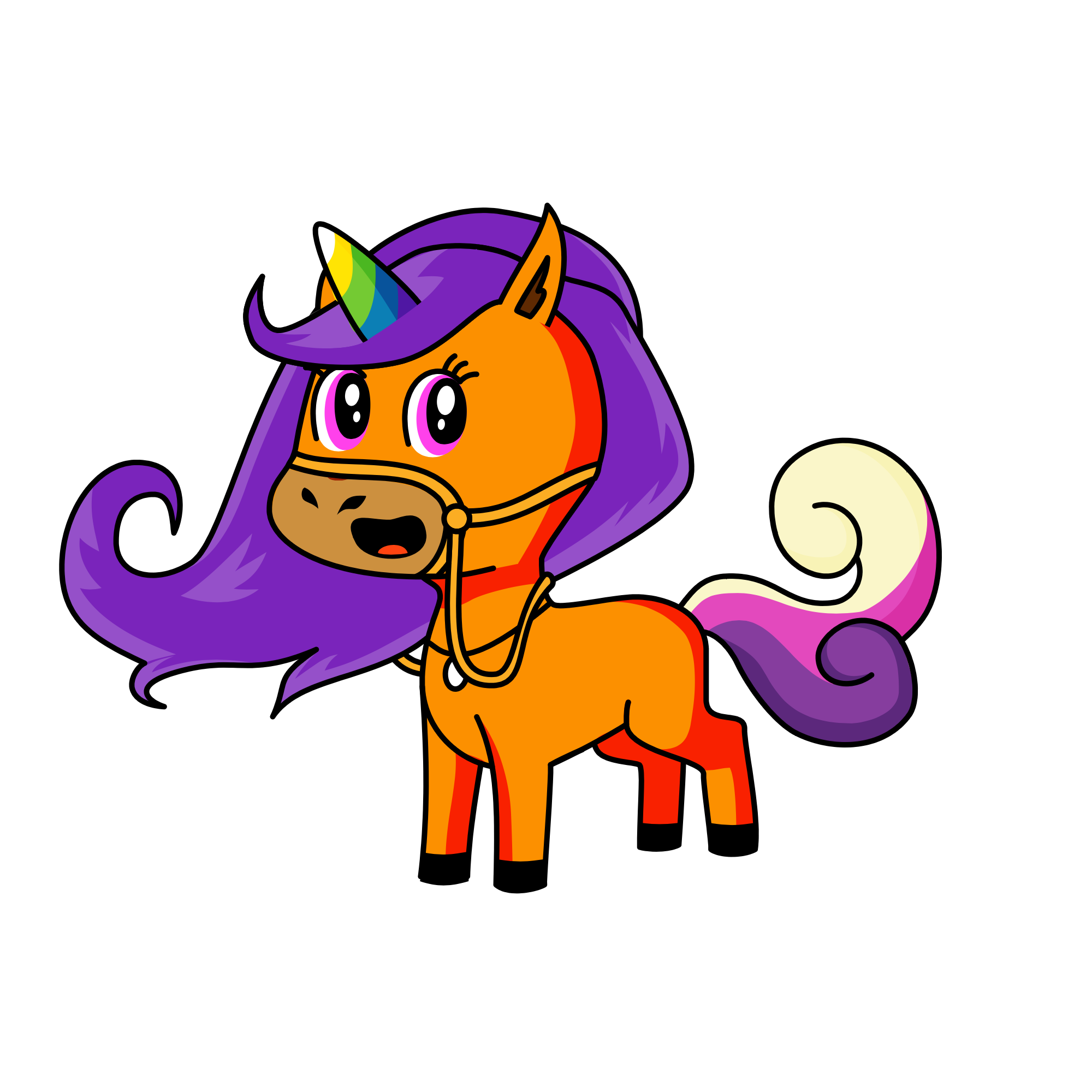 Hi, the unicorn