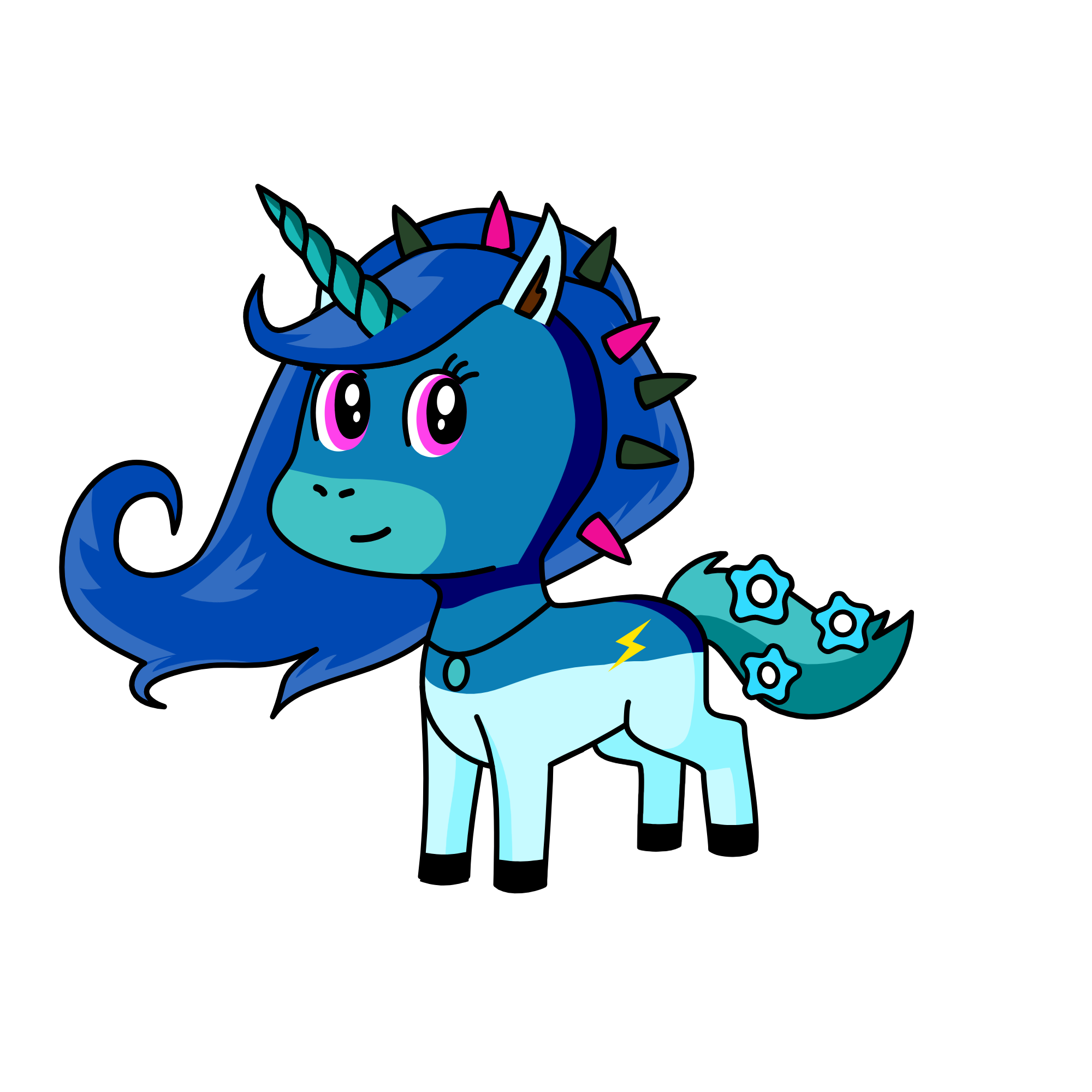 Ice, the unicorn