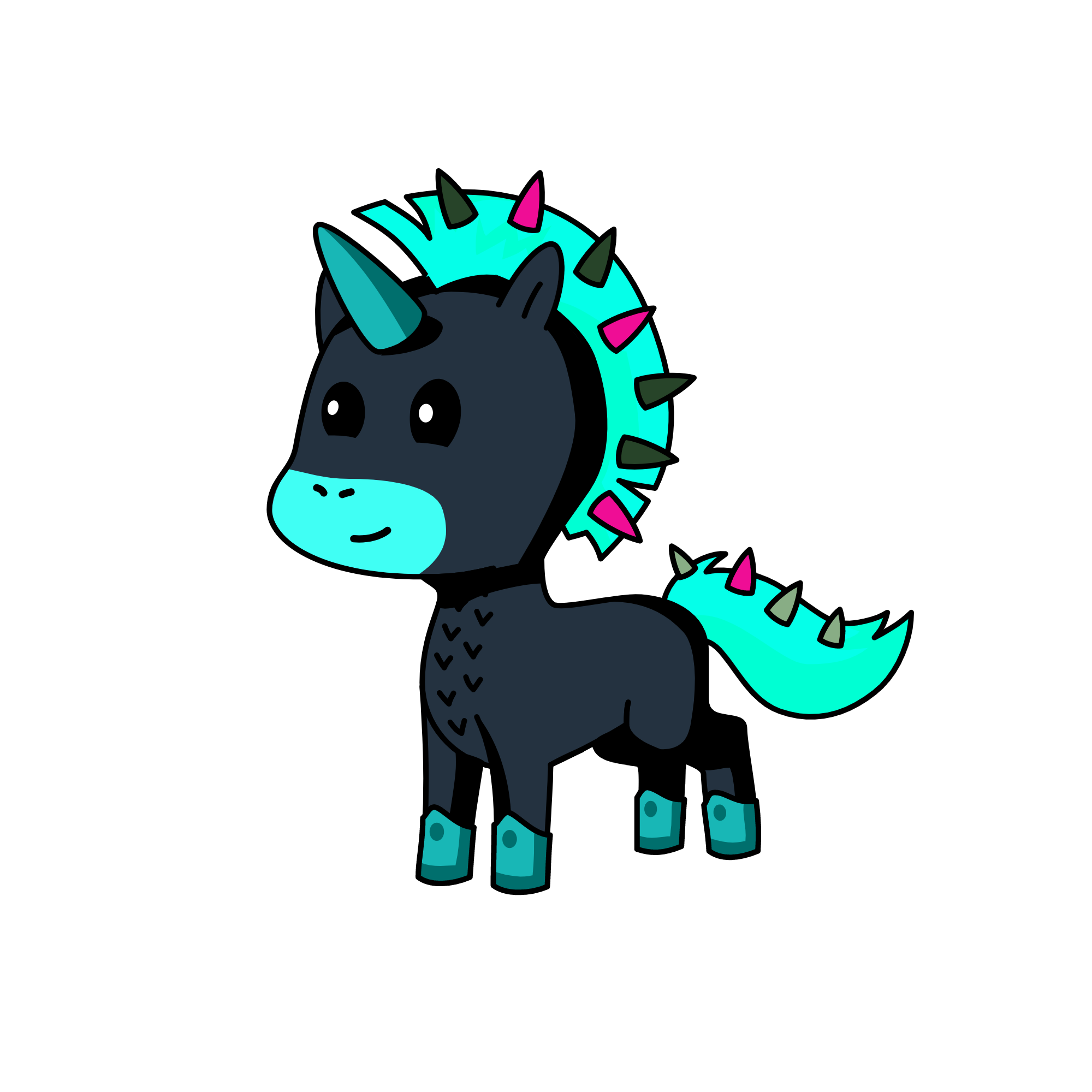 Evil jj, the unicorn