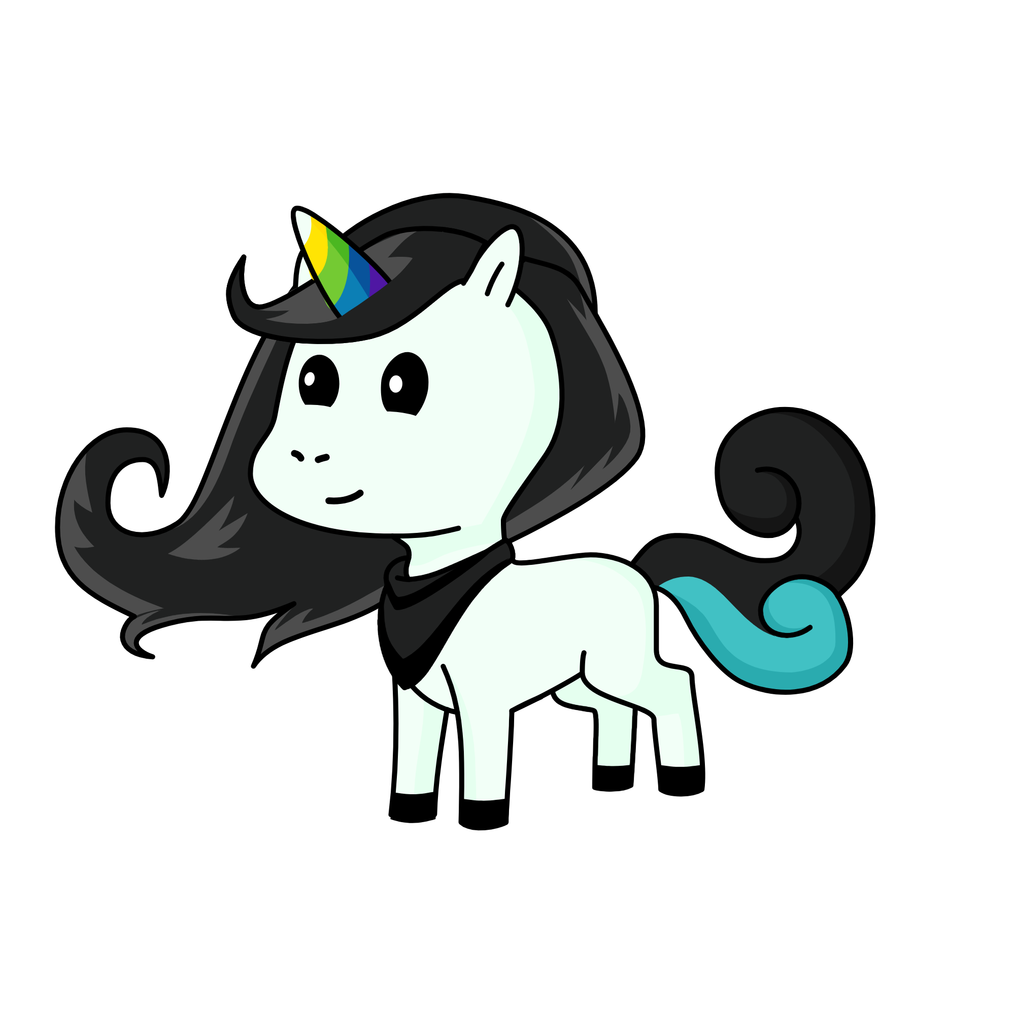Midnight, the unicorn