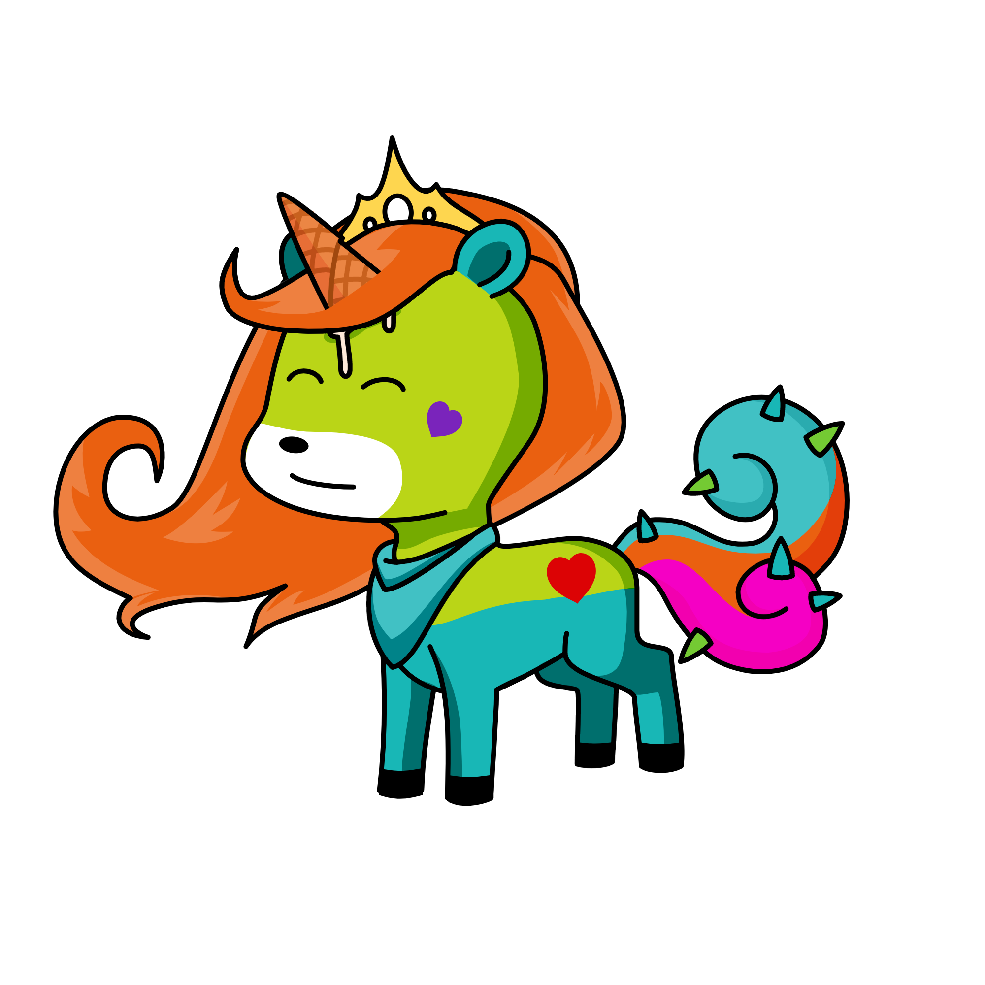 a, the unicorn