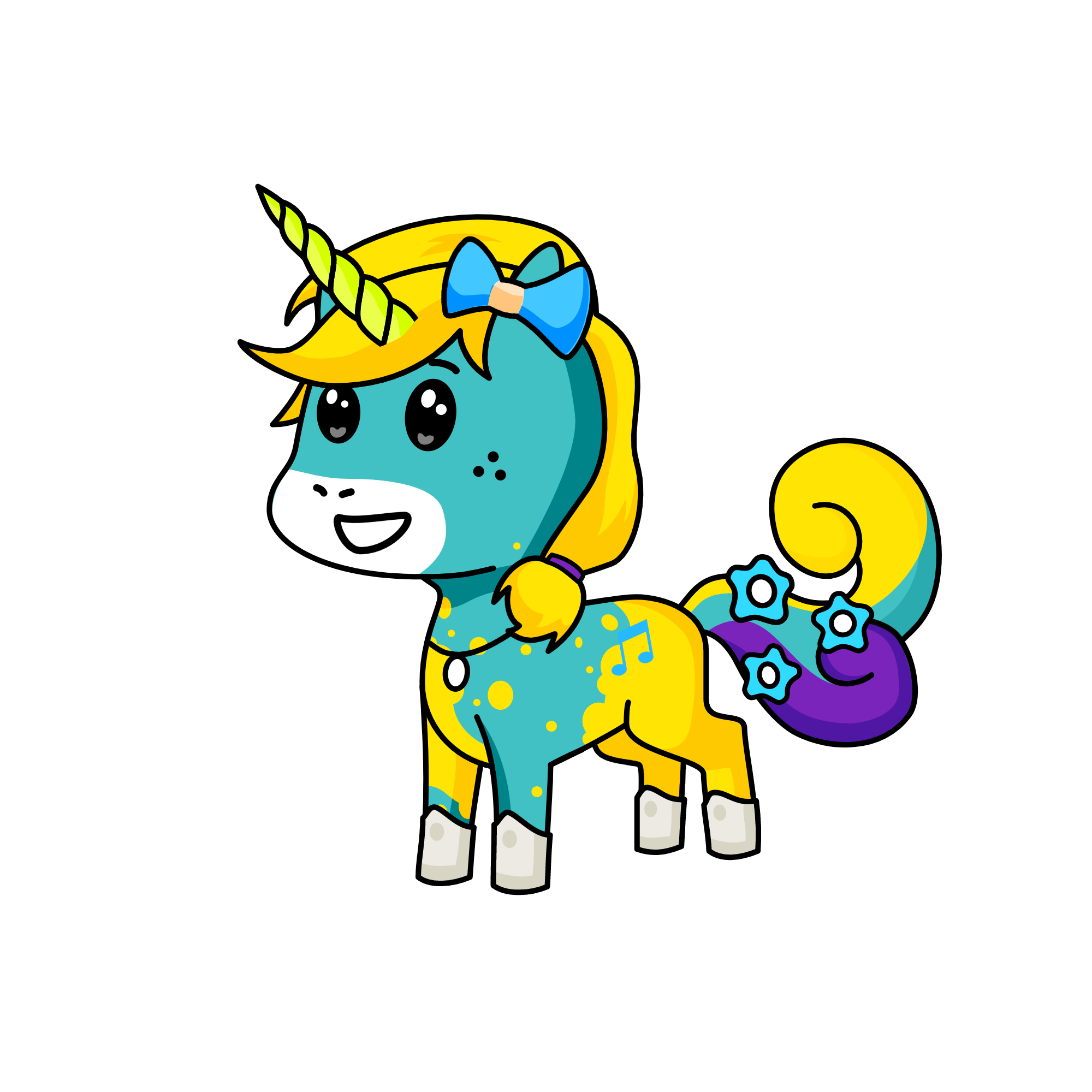 Marly, the unicorn