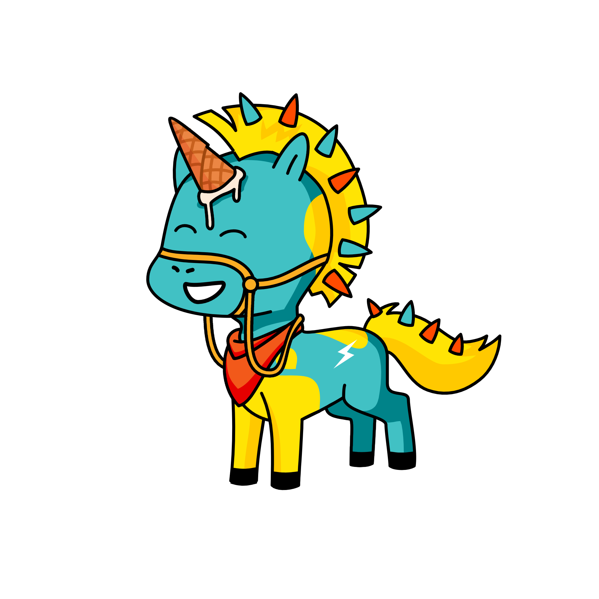 Sparky, the unicorn