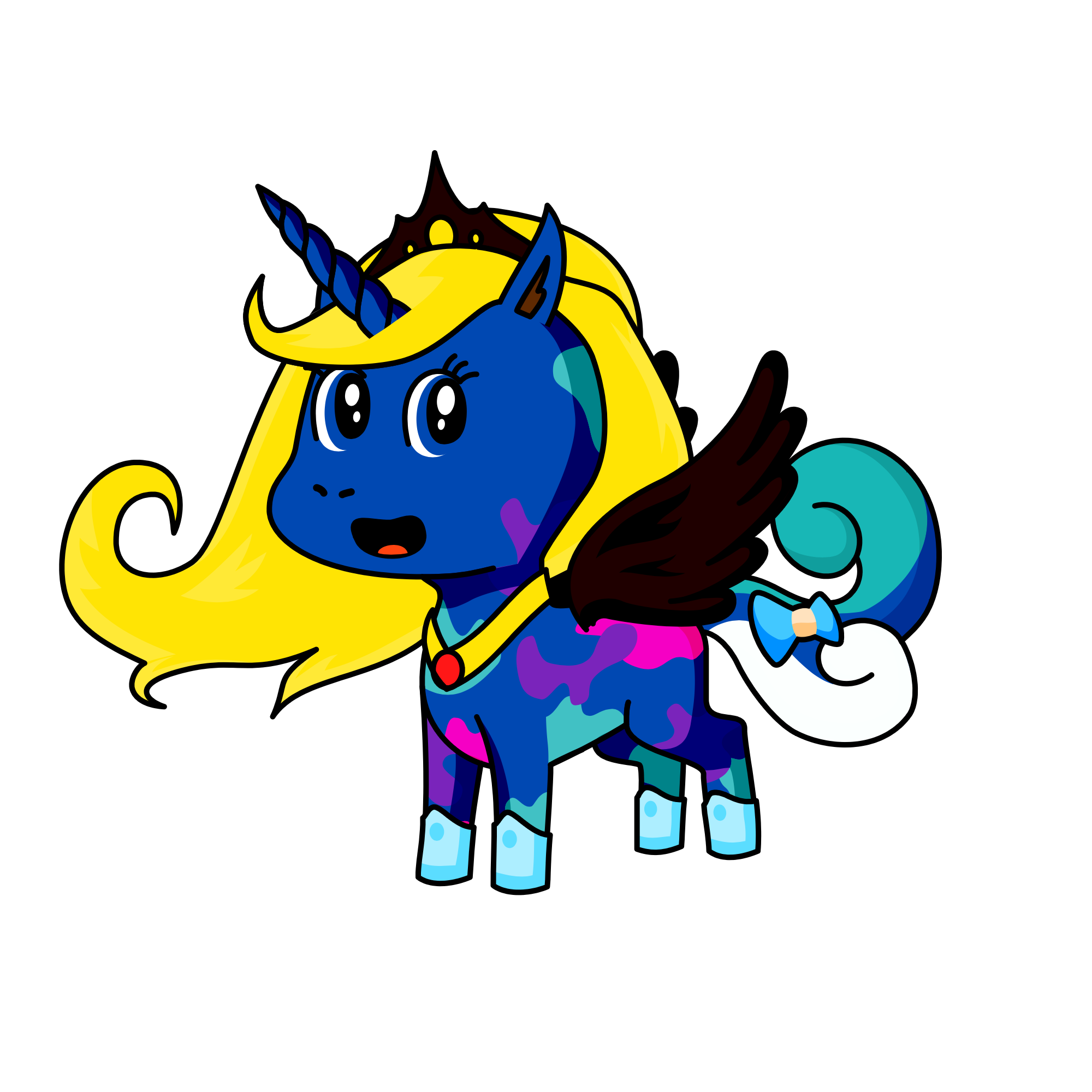 Kim, the unicorn