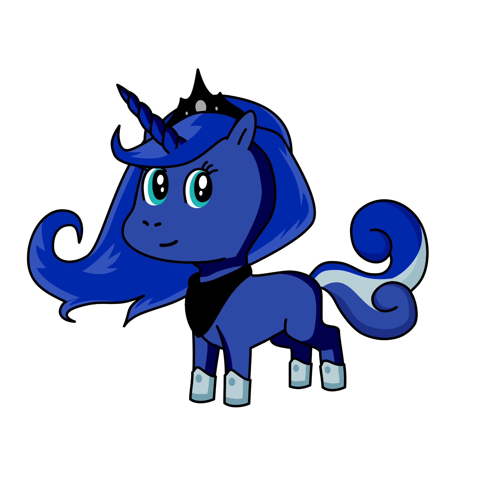 luna, the unicorn