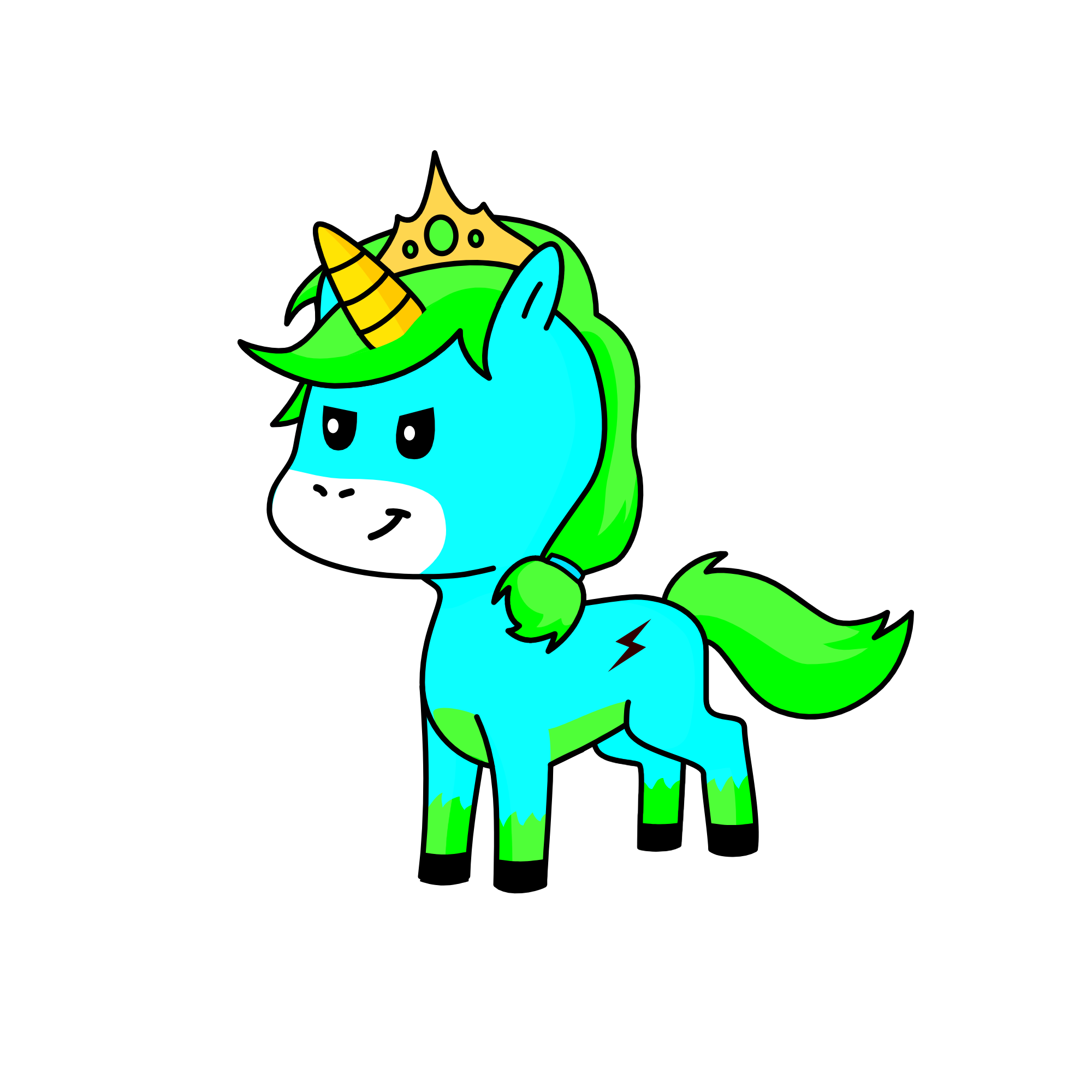 dash, the unicorn