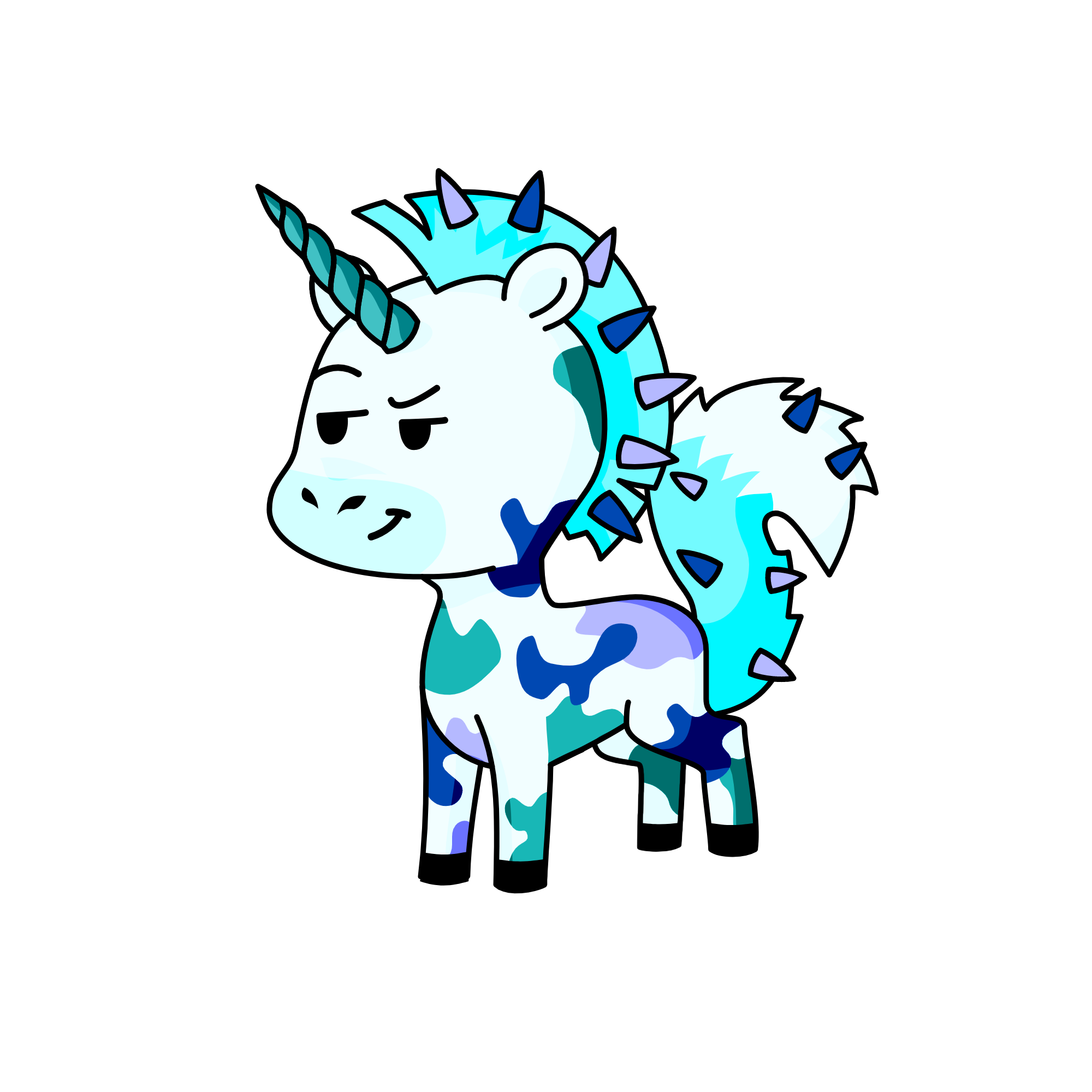 punk, the unicorn