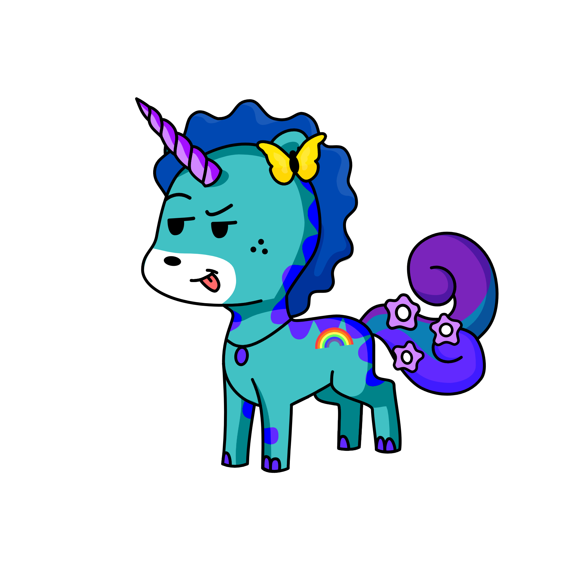 nightfalls, the unicorn