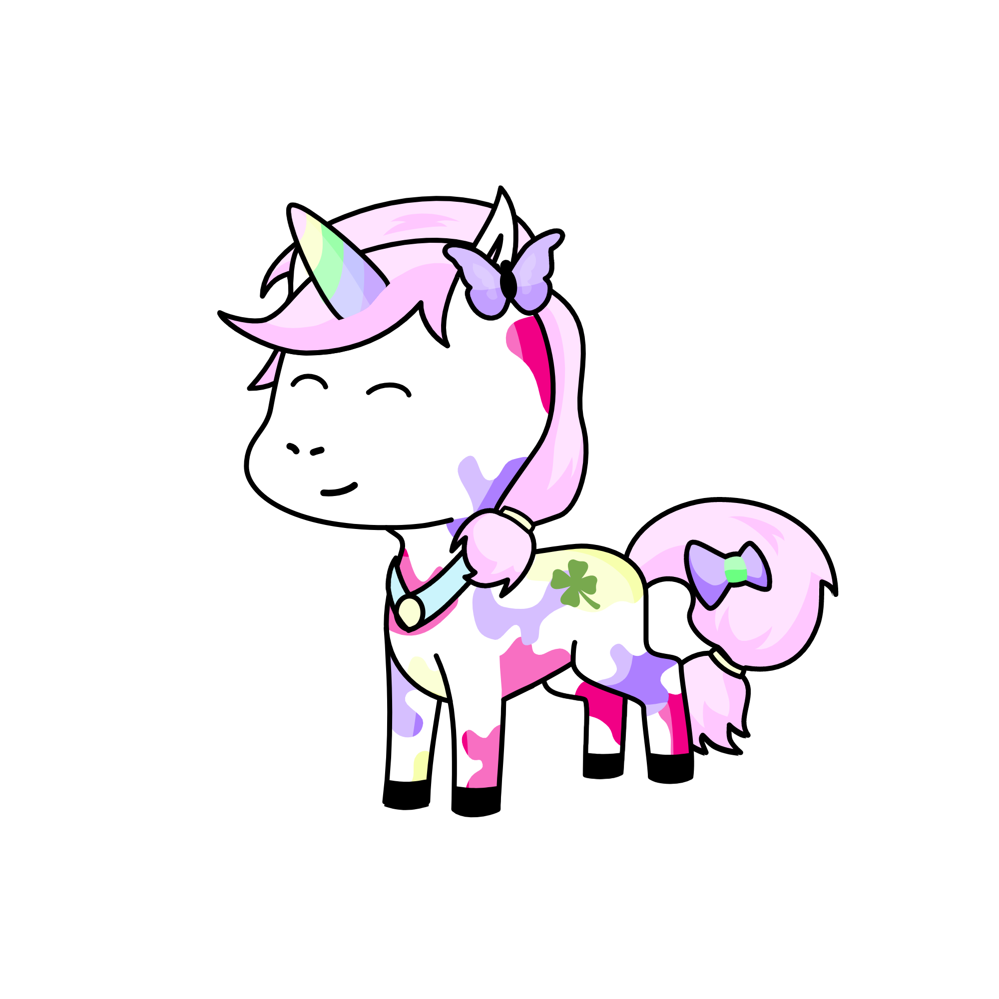 Clover, the unicorn